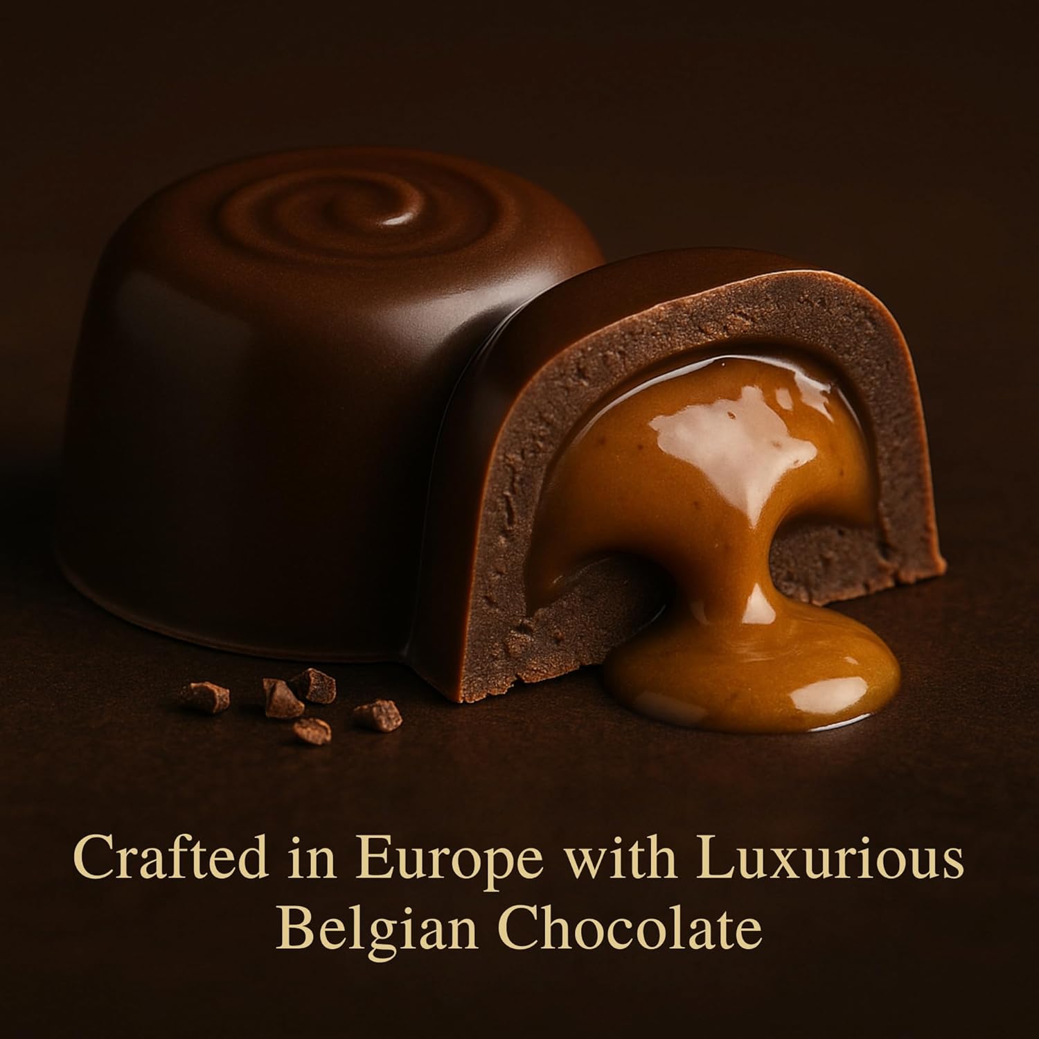 Andy Anand Sugar-Free Belgian Chocolate Truffles (24 pc, 60% Cocoa) | Espresso, Hazelnut, Strawberry, Coconut, Cherry, Orange | Local SoCal Chocolatier