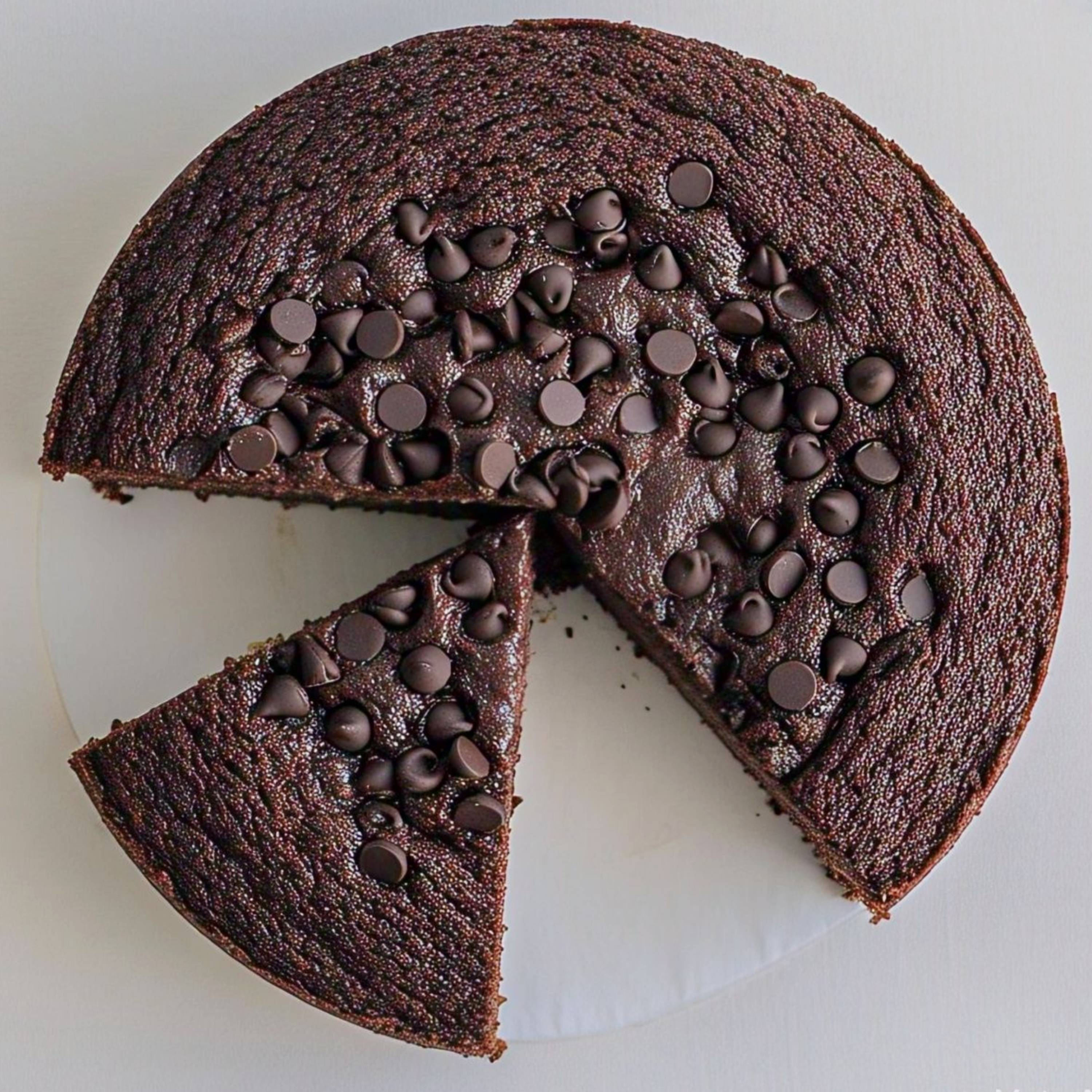 Andy Anand Sugar-Free Dark Chocolate Chip Cake (2.8 lbs) | Keto & Diabetic-Friendly | SoCal Bakery
