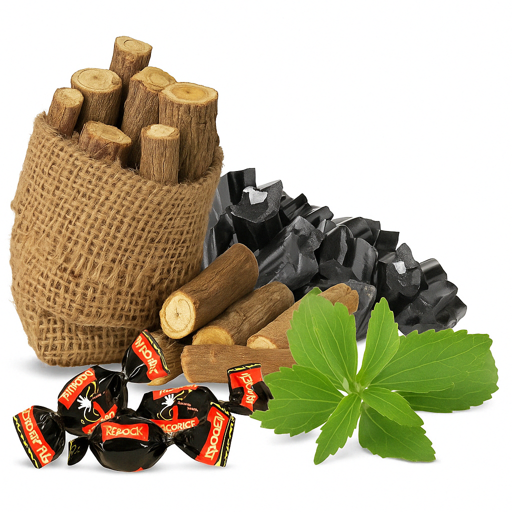 Andy Anand Sugar-Free Australian Licorice Hard Candy (60 pc, 7 oz) | Stevia, Gluten-Free | Local SoCal Bakery