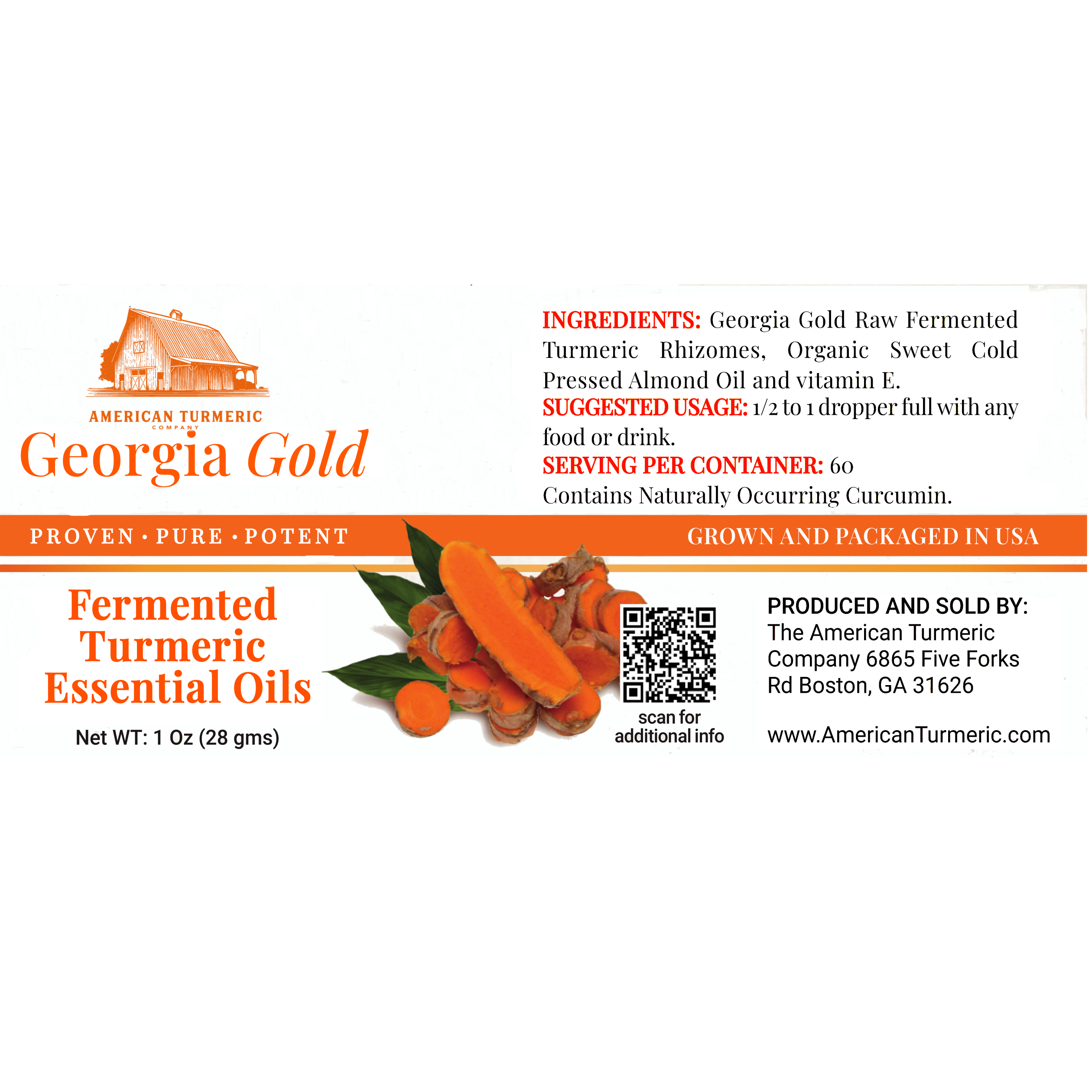 Fermented Turmeric Oil - Concentrated Turmeric Goodness