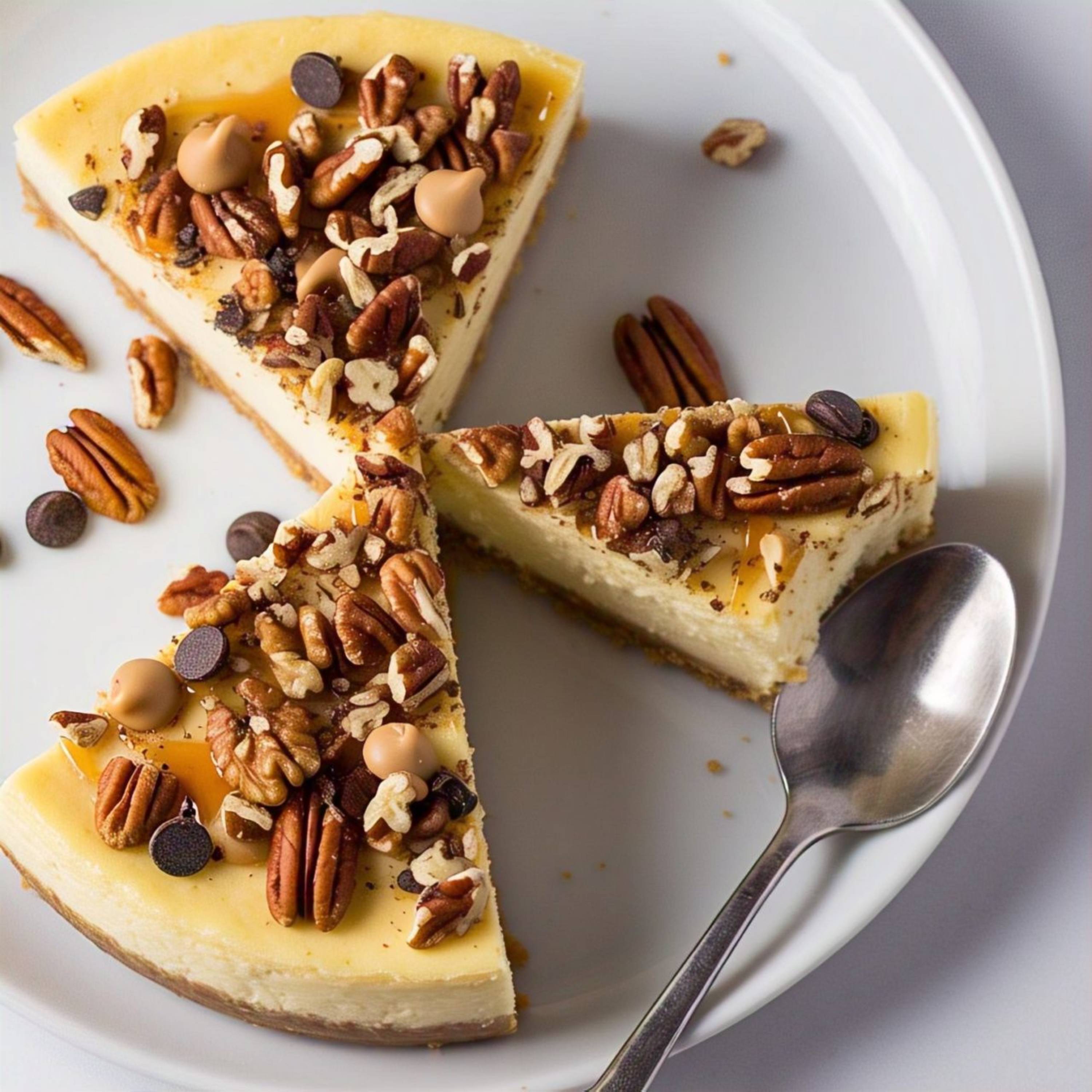 Andy Anand Sugar-Free Turtle Cheesecake (9-inch, 2.8 lbs) | Sugar-Free & Keto Cheesecake | Local SoCal Bakery