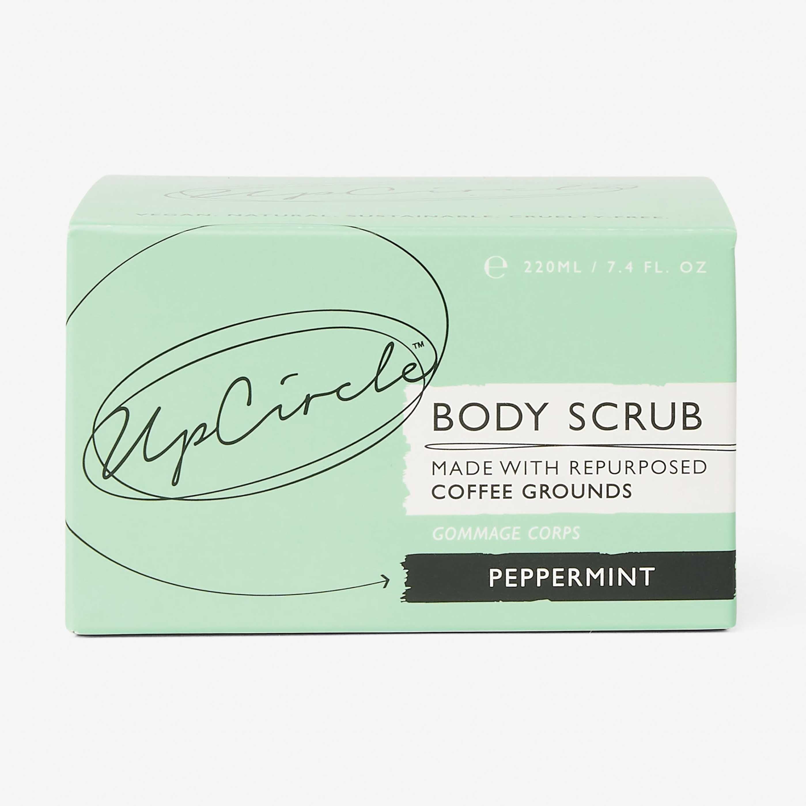 Vegan Body Scrub with Peppermint