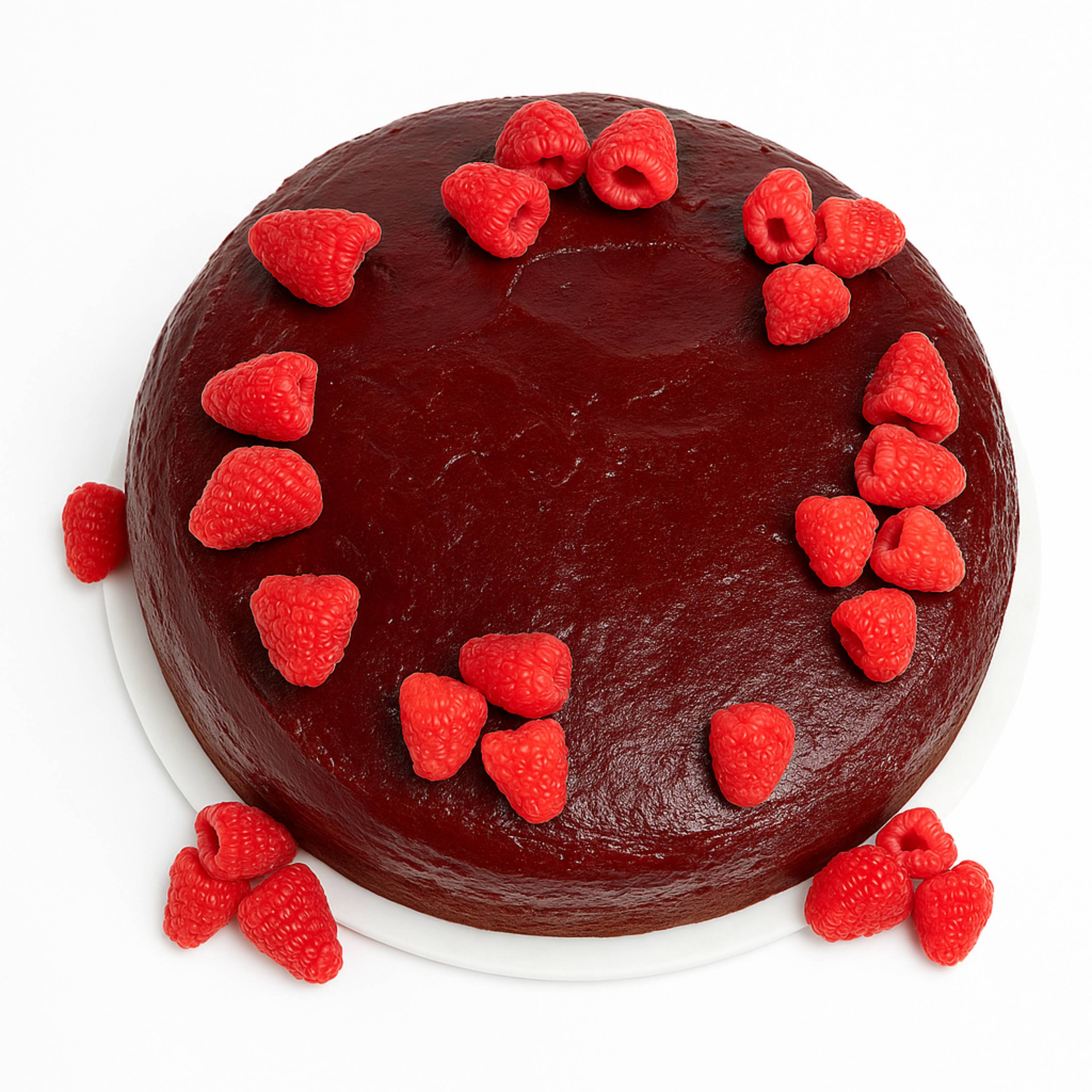 Andy Anand Sugar-Free Raspberry Chocolate Truffle Cake (9-inch, 2.8 lbs) | Sugar-Free & Keto Cake | Local SoCal Bakery