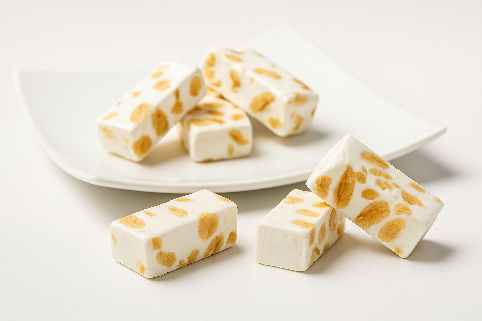 Andy Anand Sugar-Free Almond Brittle Nougat (Turron) | European Imported, Gluten-Free | Local SoCal Bakery