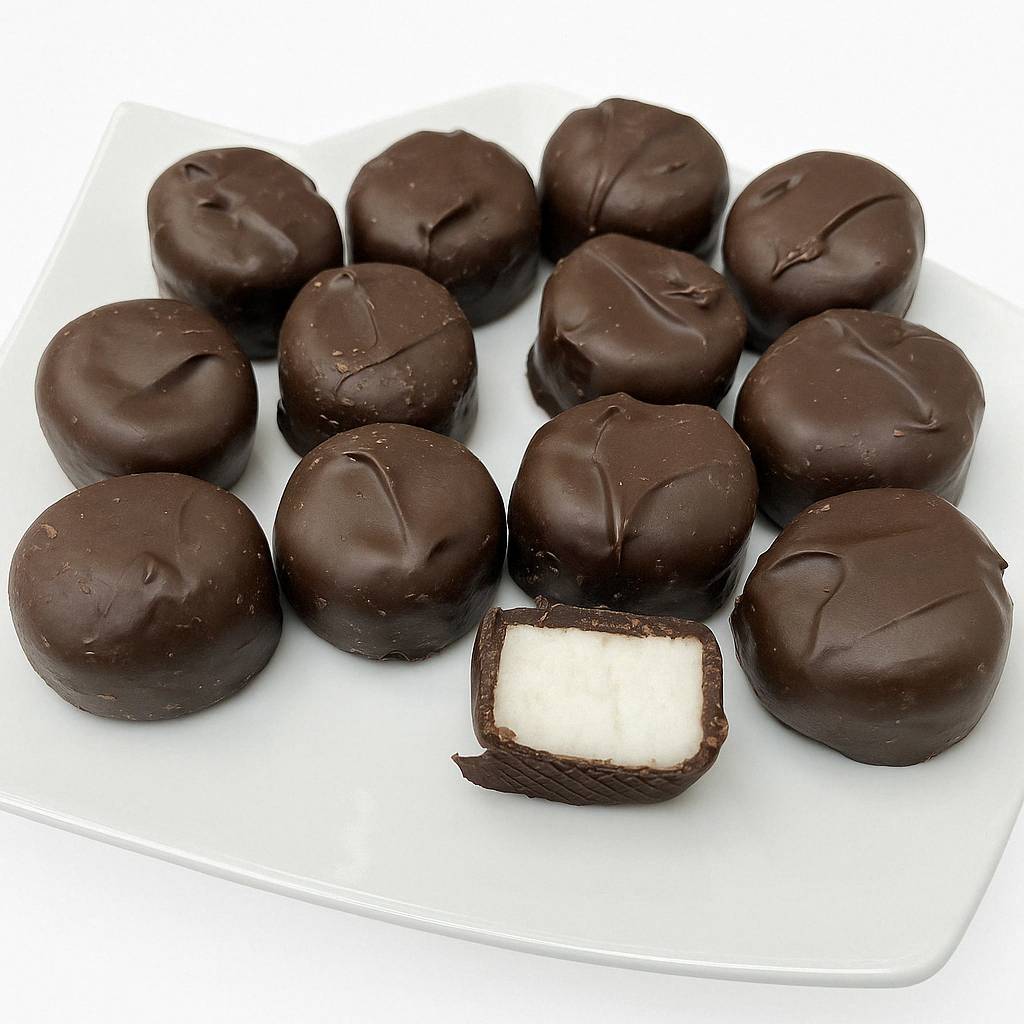 Andy Anand Sugar-Free Vanilla Butter Cream Dark Chocolates (25 pc) | Sugar-Free Chocolate | Local SoCal Chocolatier