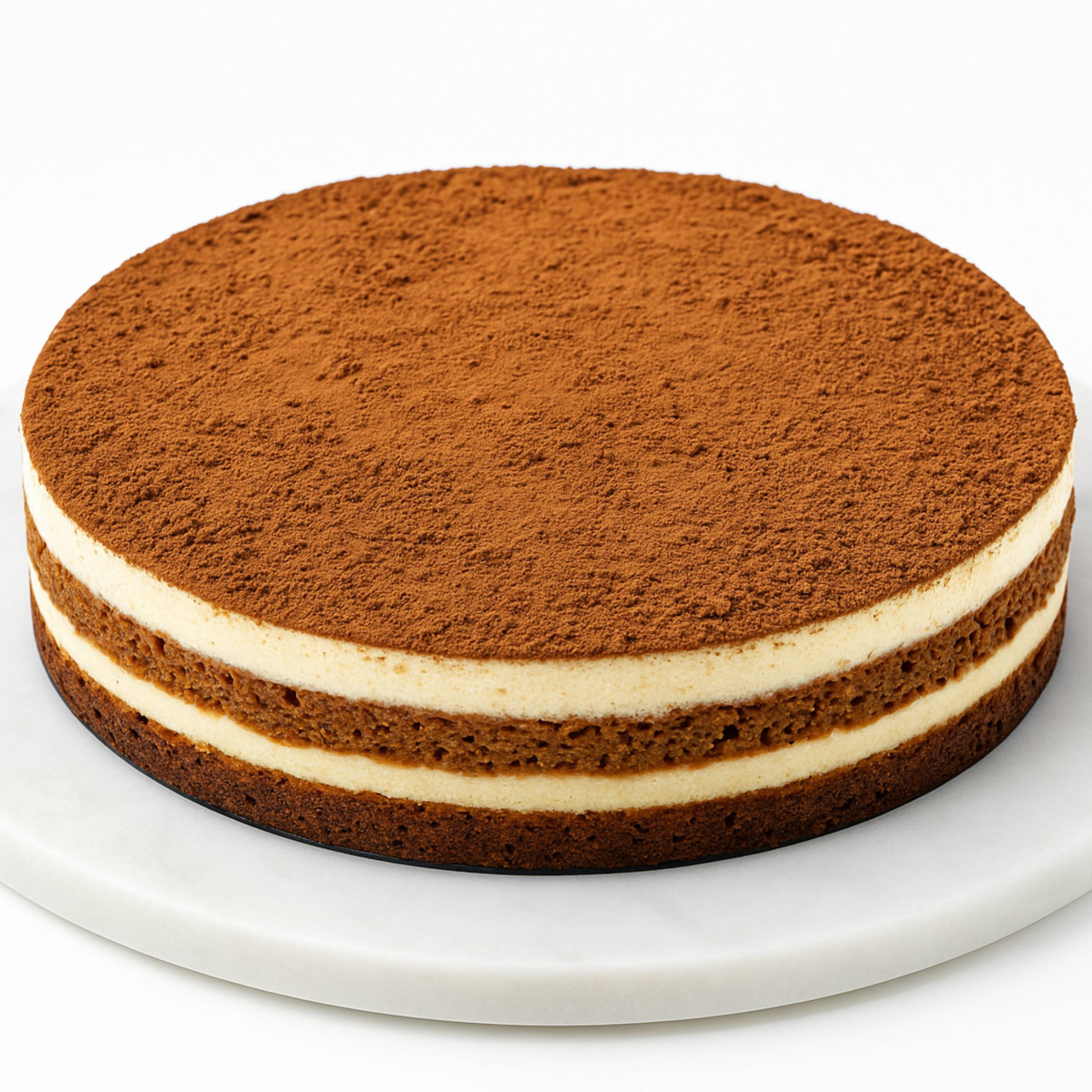 Andy Anand Sugar-Free Tiramisu Mousse Cake (2.2 lbs) | Sugar-Free & Keto Cake | Local SoCal Bakery