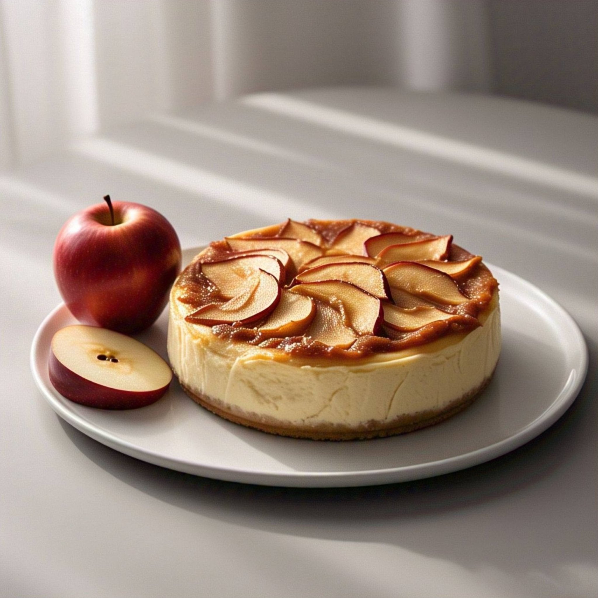 Andy Anand Sugar-Free Gluten-Free Apple Cheesecake (9-inch, 2.6 lbs) | Sugar-Free, Gluten-Free | Local SoCal Bakery