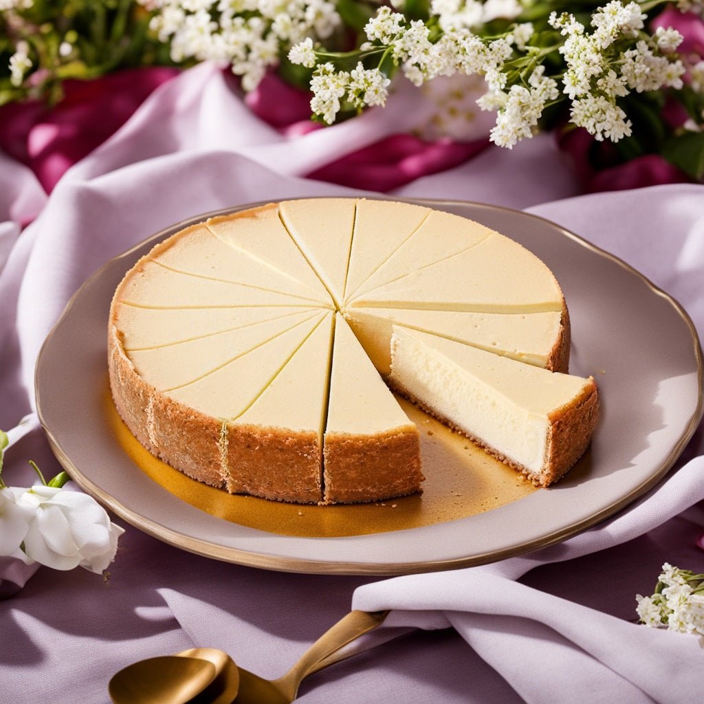 Andy Anand Sugar-Free New York Cheesecake (9-inch, 2 lbs) | Sugar-Free Cheesecake | Local SoCal Bakery