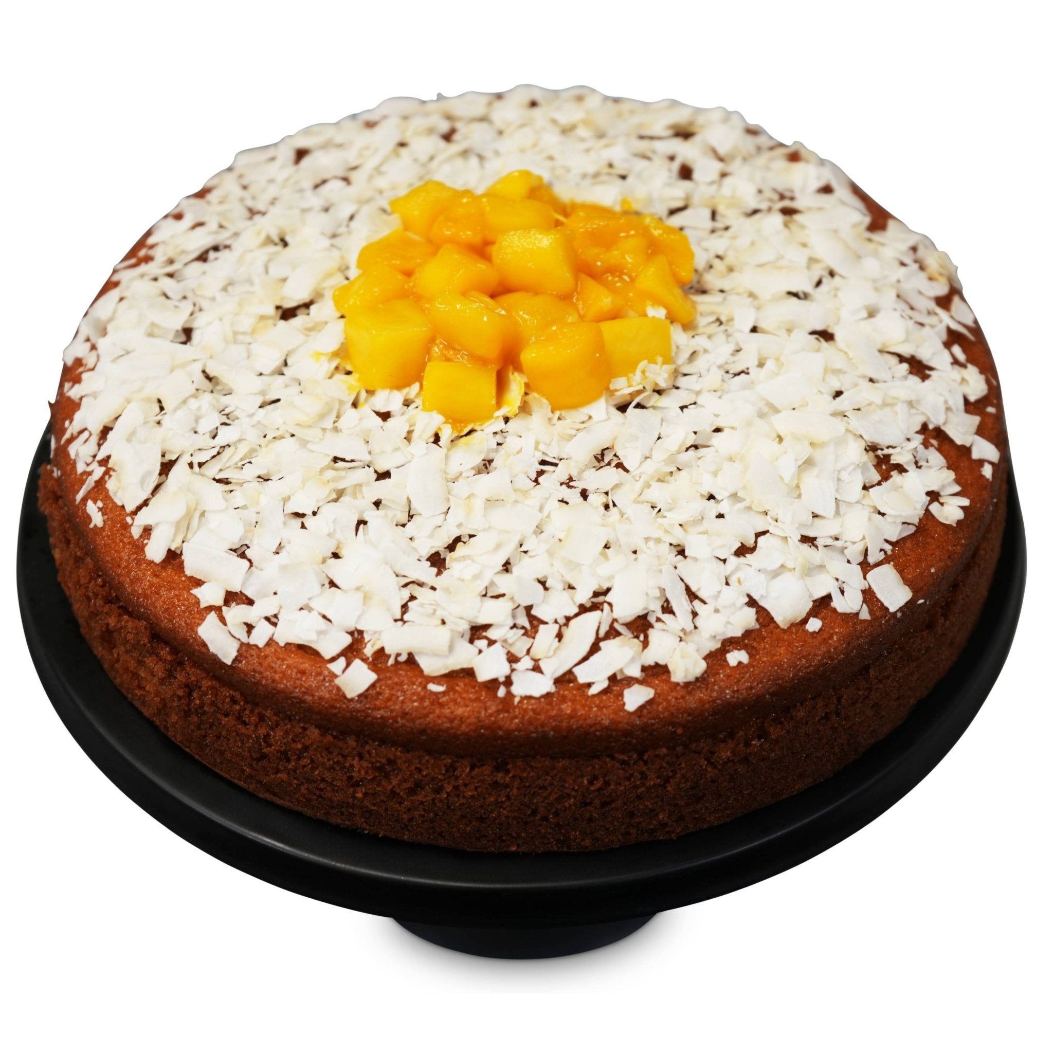 Andy Anand Sugar-Free Mango Coconut Cake (2.5 lbs) | Keto & Diabetic-Friendly | SoCal Bakery