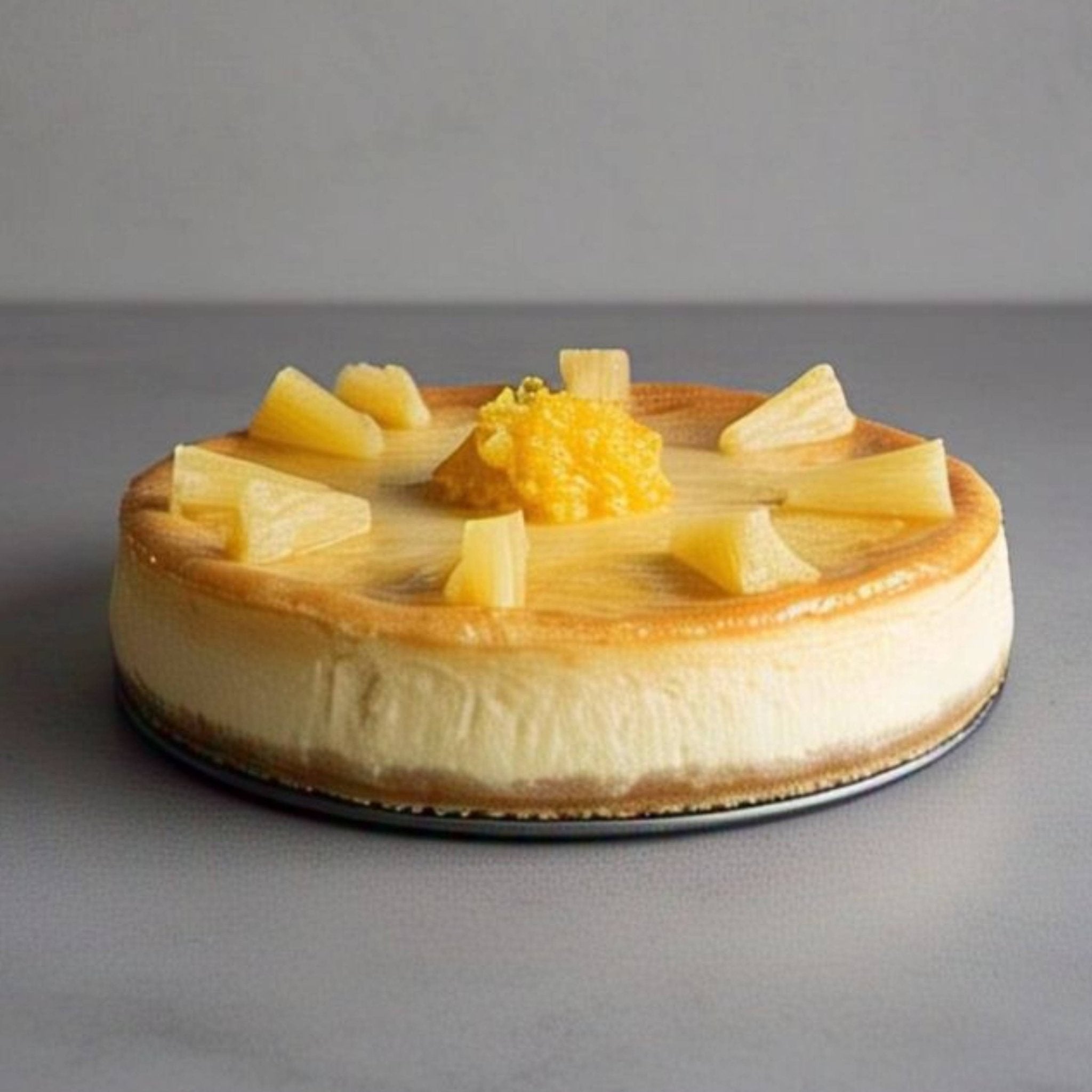 Andy Anand Sugar-Free Pineapple Cheesecake (9-inch, 2 lbs) | Sugar-Free Cheesecake | Local SoCal Bakery