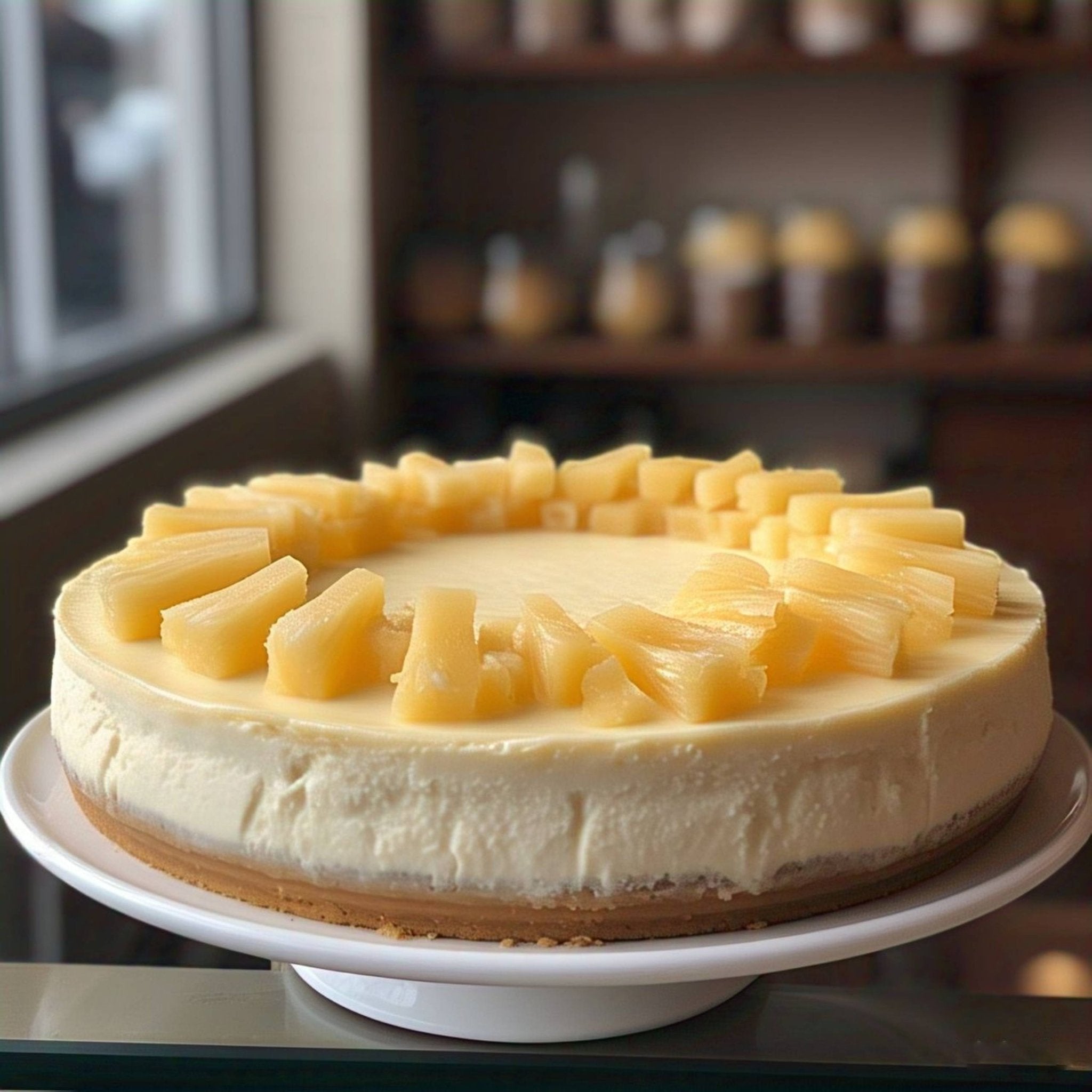 Andy Anand Sugar-Free Pineapple Tres Leches Cake (2.5 lbs) | Sugar-Free & Keto Cake | Local SoCal Bakery