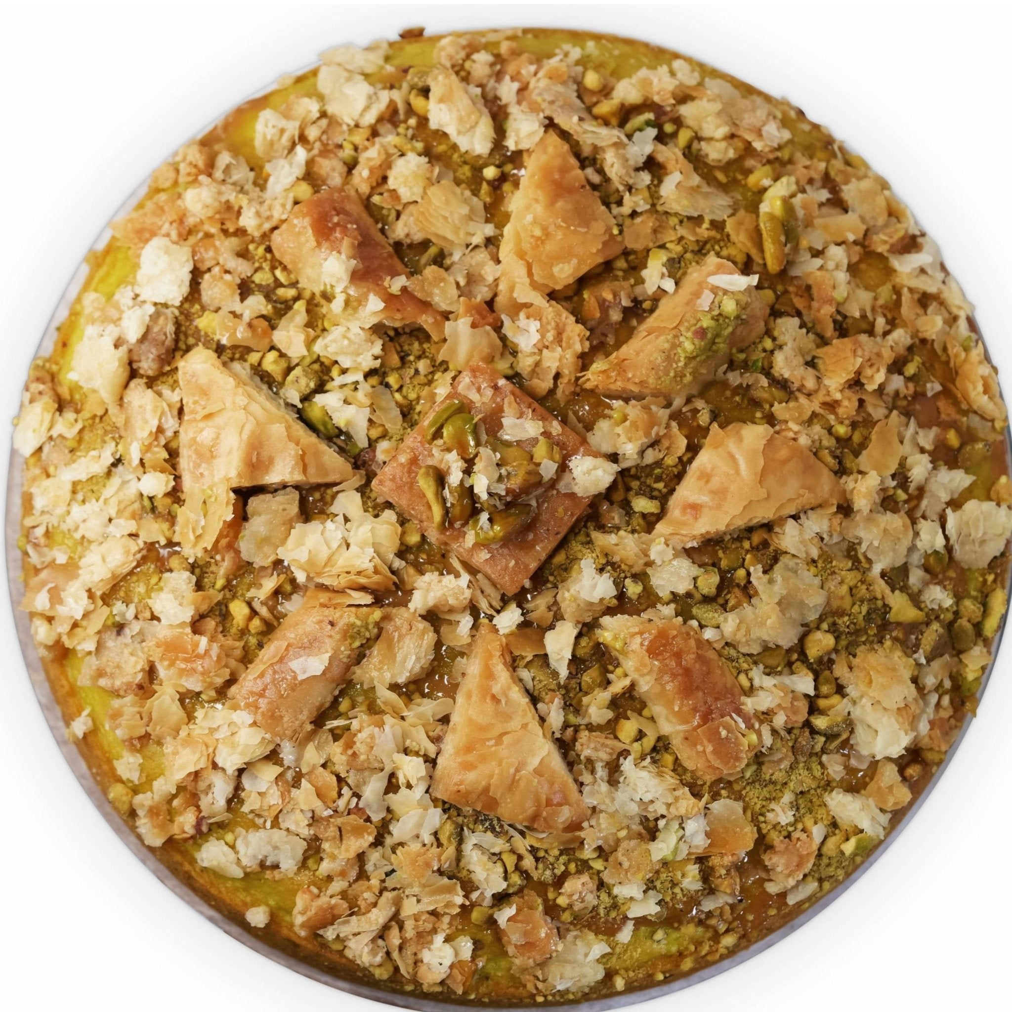 Andy Anand Sugar-Free Baklava Pistachio Cake (9-inch, 2.8 lbs) | Keto & Diabetic-Friendly | SoCal Bakery