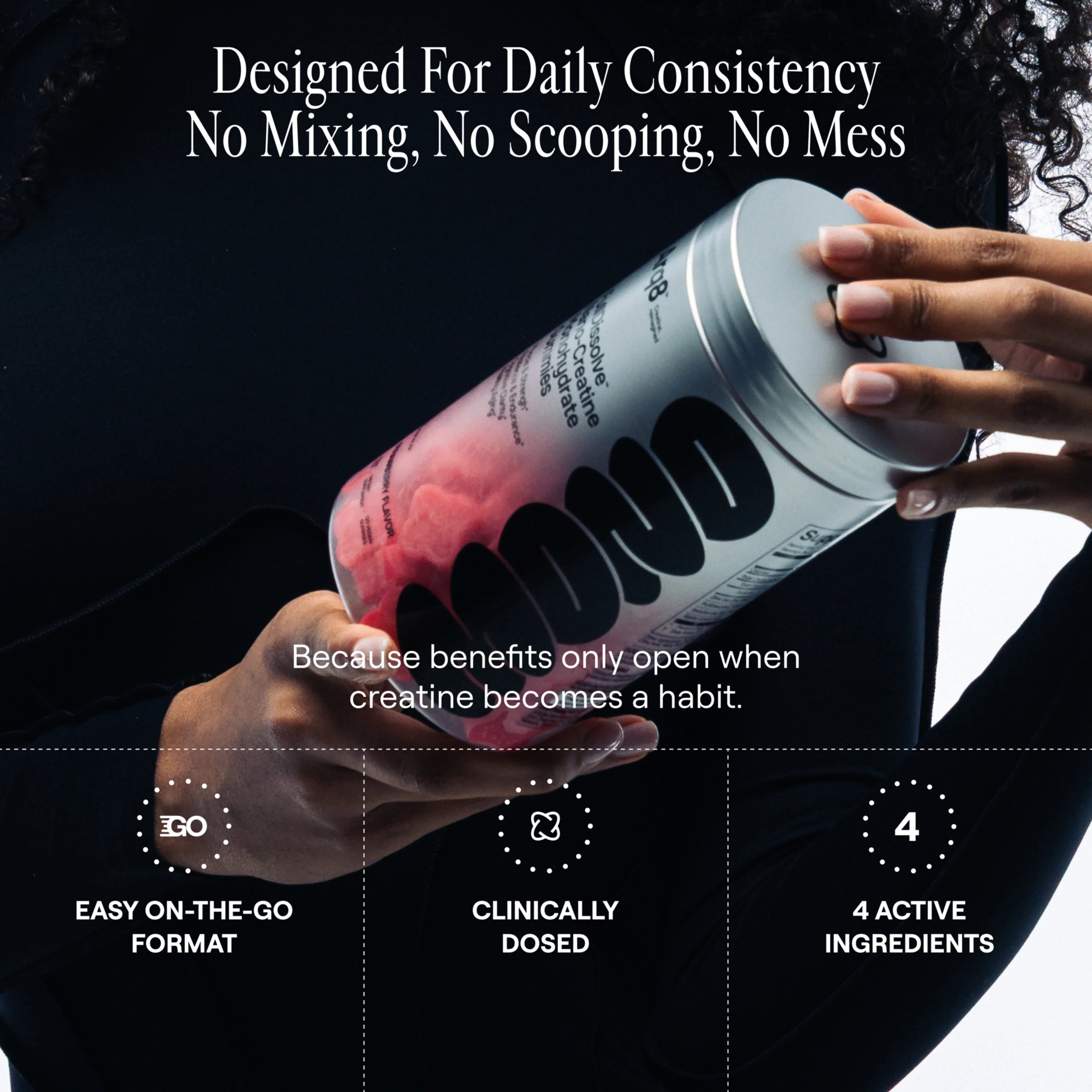 FullDissolve™ Nano-Creatine Monohydrate Gummies (3-Day Trial Pack)