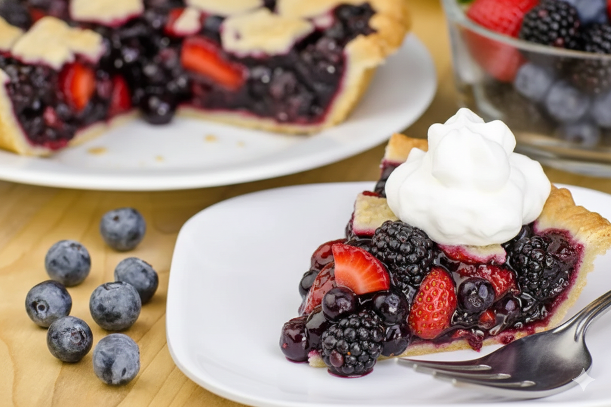 Andy Anand Sugar-Free Mixed Berry Pie (2.6 lbs) | Sugar-Free & Keto Pie | Local SoCal Bakery