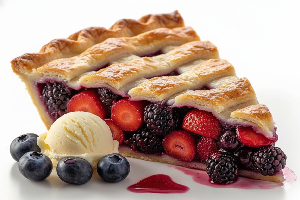 Andy Anand Sugar-Free Mixed Berry Pie (2.6 lbs) | Sugar-Free & Keto Pie | Local SoCal Bakery