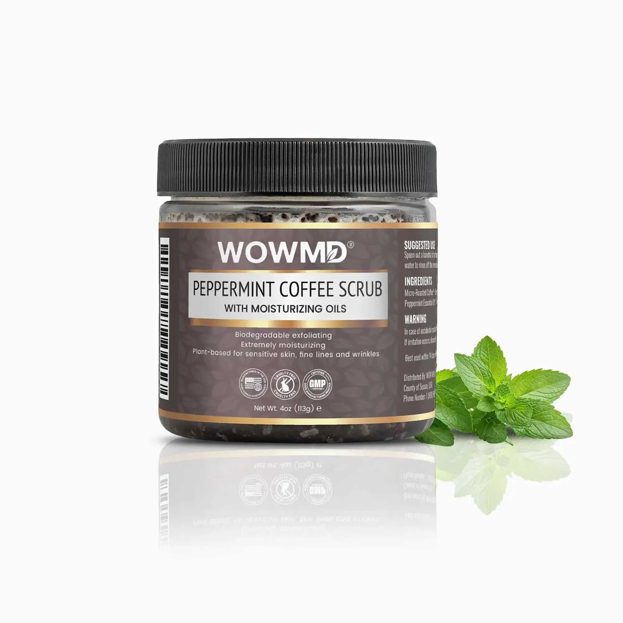 Peppermint Coffee Scrub