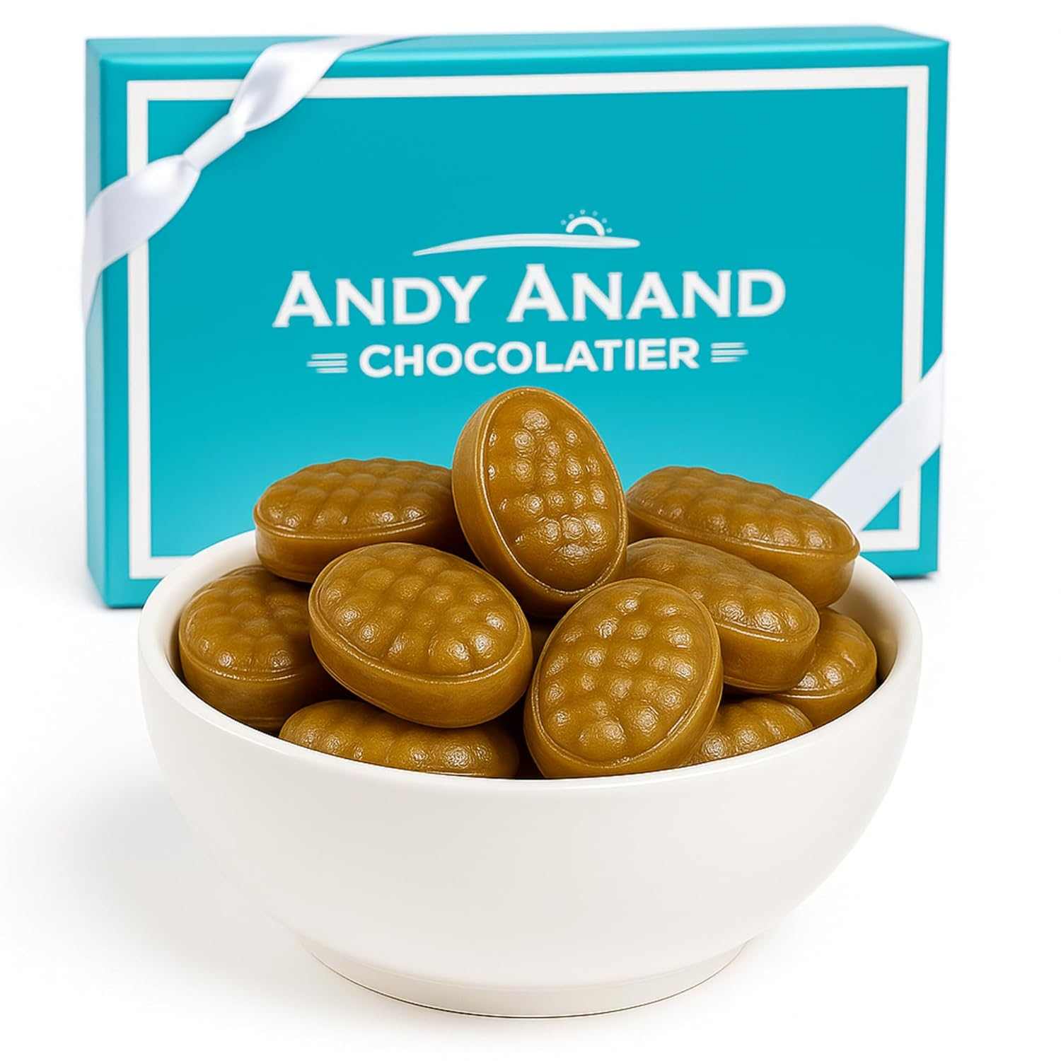 Andy Anand Sugar-Free Australian Licorice Hard Candy (60 pc, 7 oz) | Stevia, Gluten-Free | Local SoCal Bakery