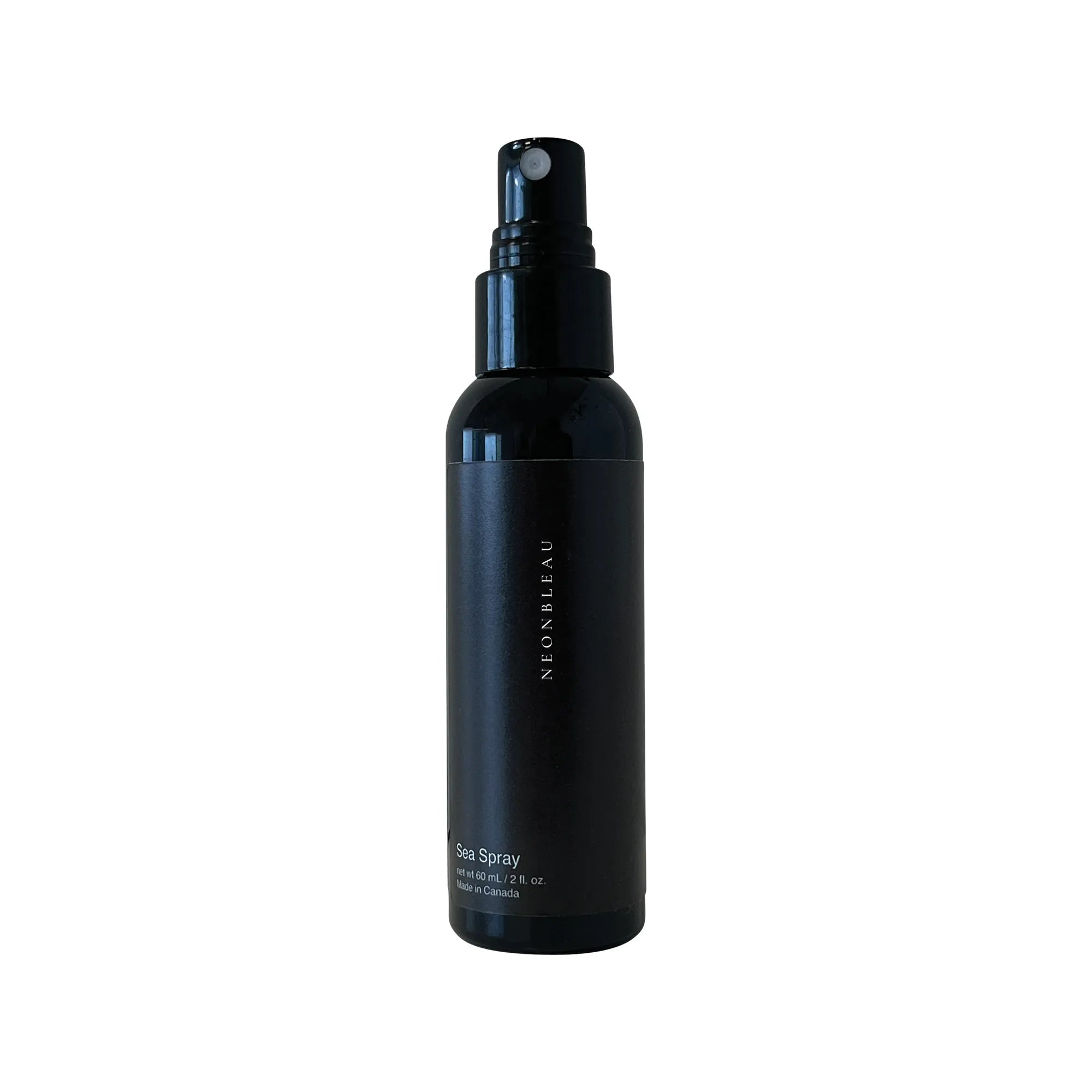 Black spray bottle of Sea Spray by NEONBLEAU, 60 mL / 2 fl. oz.