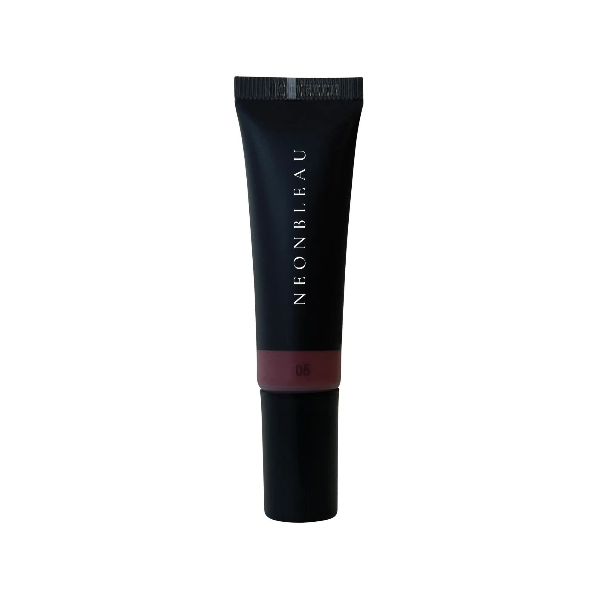 A black tube of Neonbleau liquid blush in the shade 05 Cherries.