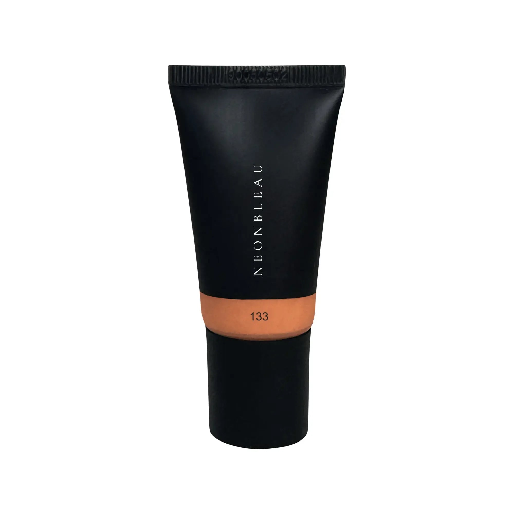 A black tube of tinted moisturizer with a tan label showing the number 133.