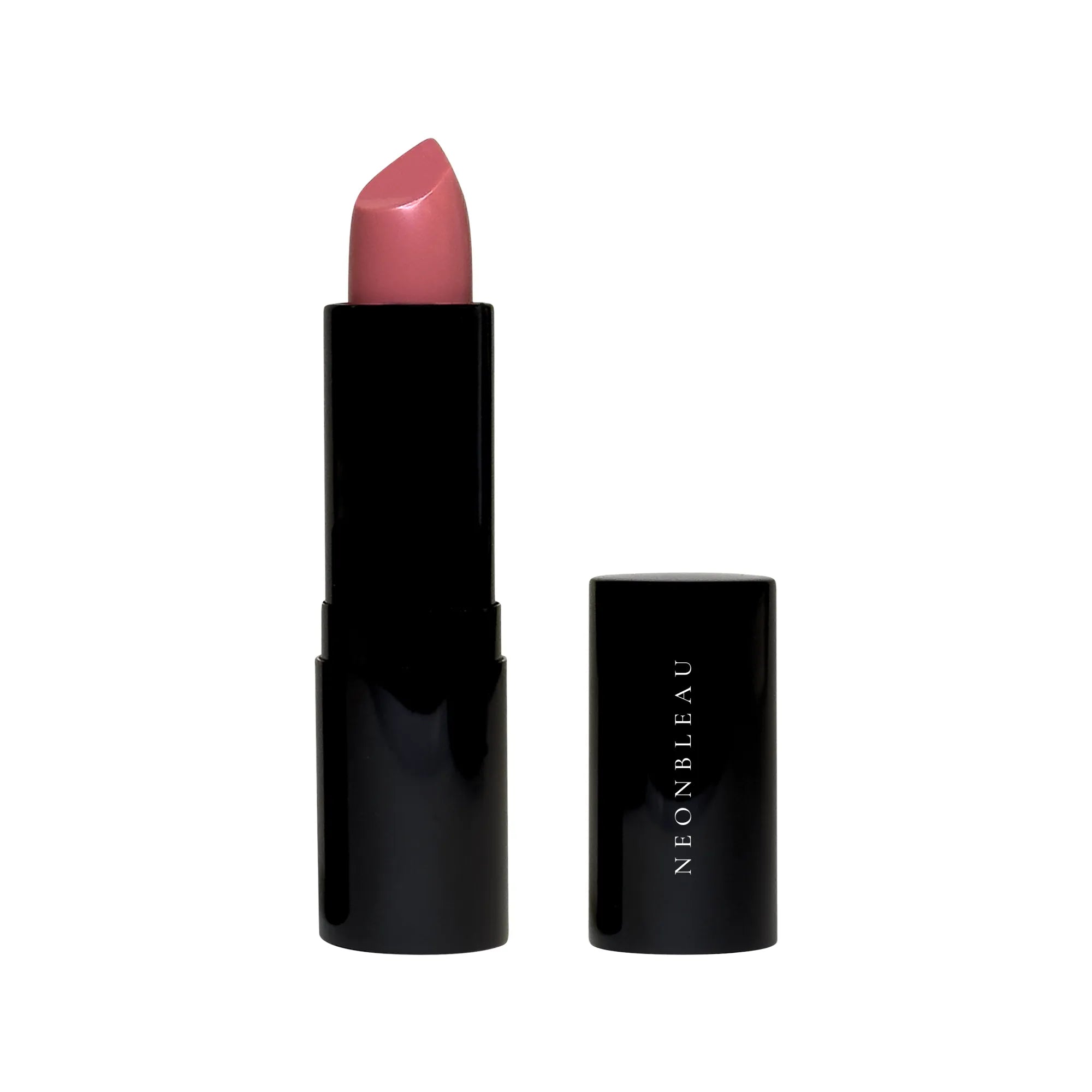 Luxury Cream Lipstick in Darling Dahlia, with the cap off.