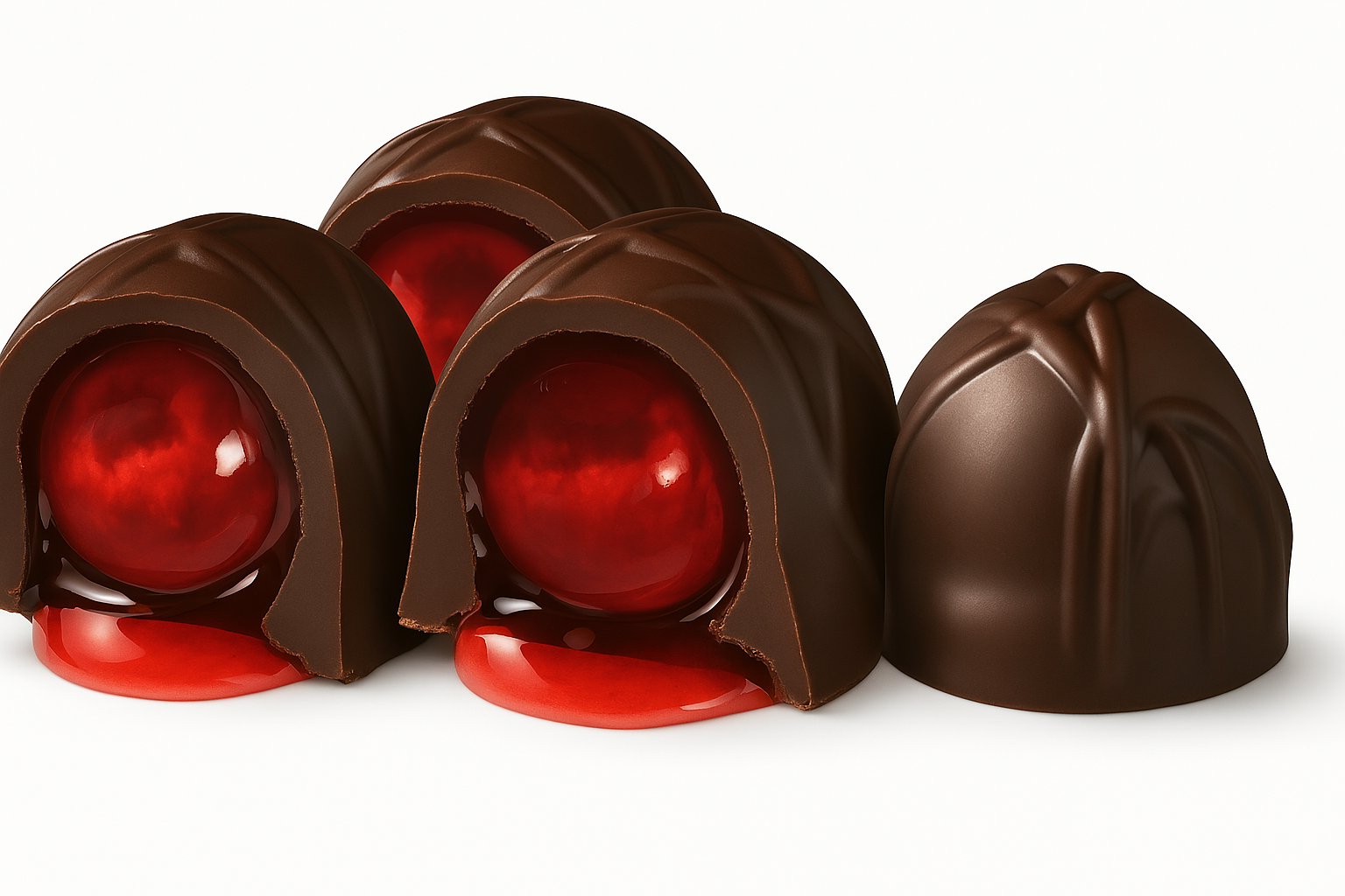 Andy Anand Sugar-Free Cherry Cordial Dark Chocolate Truffles (48 pc) | Vegan, 60% Cocoa Butter | Local SoCal Chocolatier