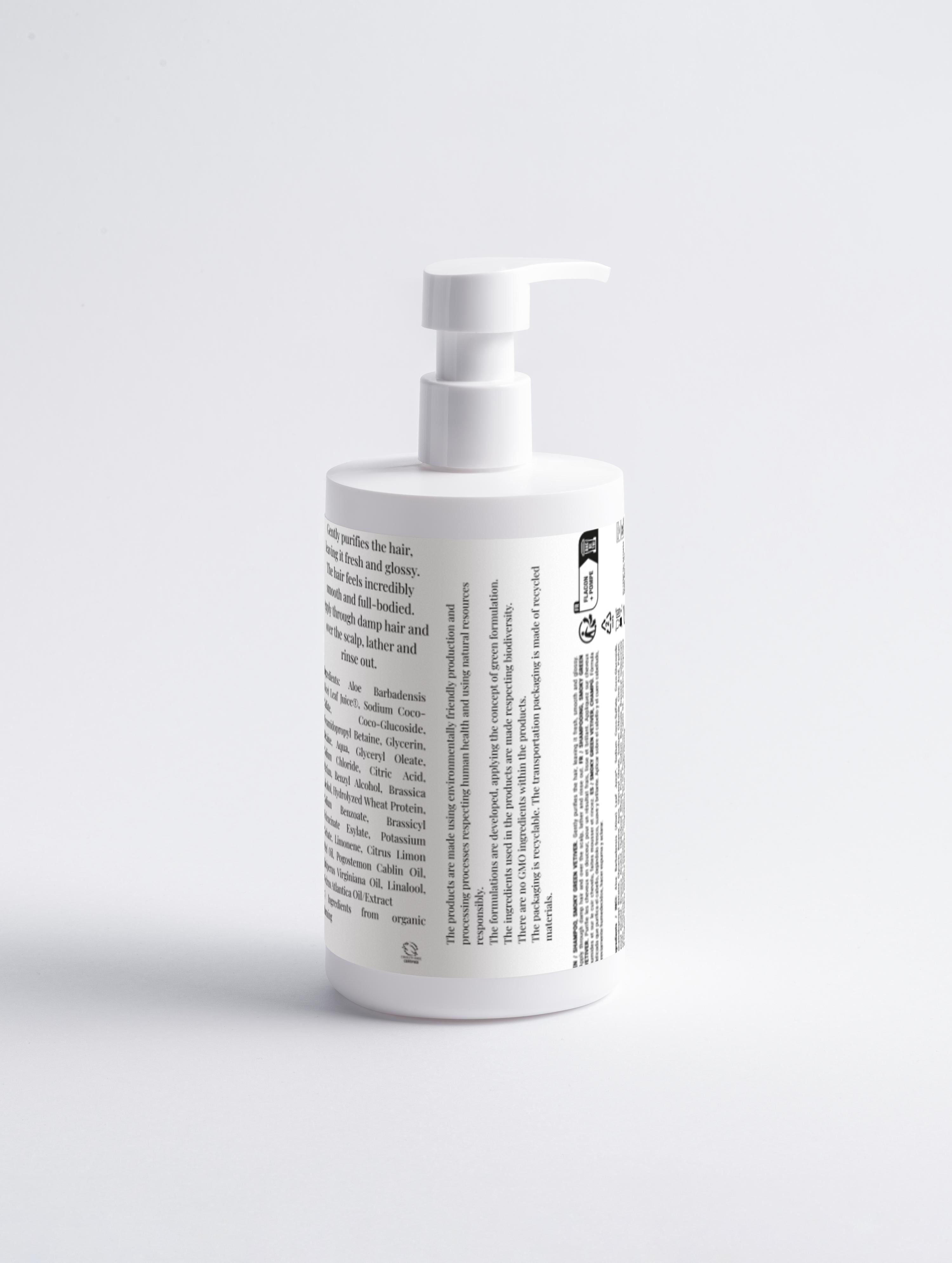 Glossy Smoky Green Vetiver Shampoo