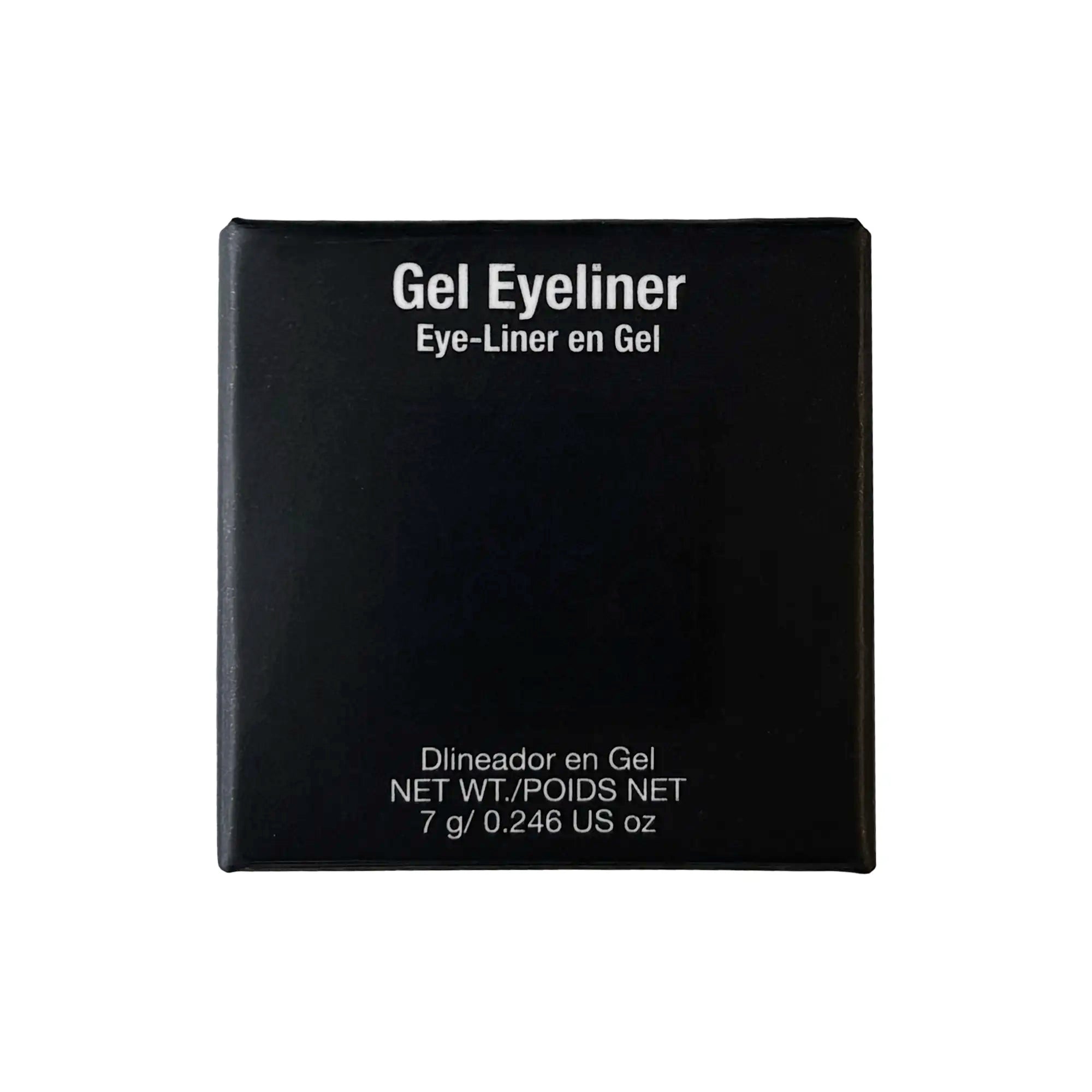 Black box of Gel Eyeliner with white text.