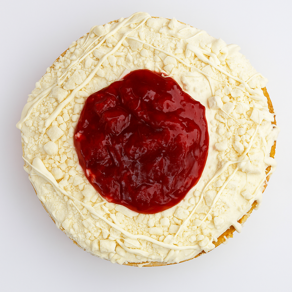 Andy Anand Sugar-Free White Chocolate Strawberry Cake (2.5 lbs) | Sugar-Free & Keto Cake | Local SoCal Bakery