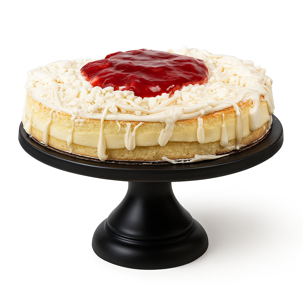 Andy Anand Sugar-Free White Chocolate Strawberry Cake (2.5 lbs) | Sugar-Free & Keto Cake | Local SoCal Bakery