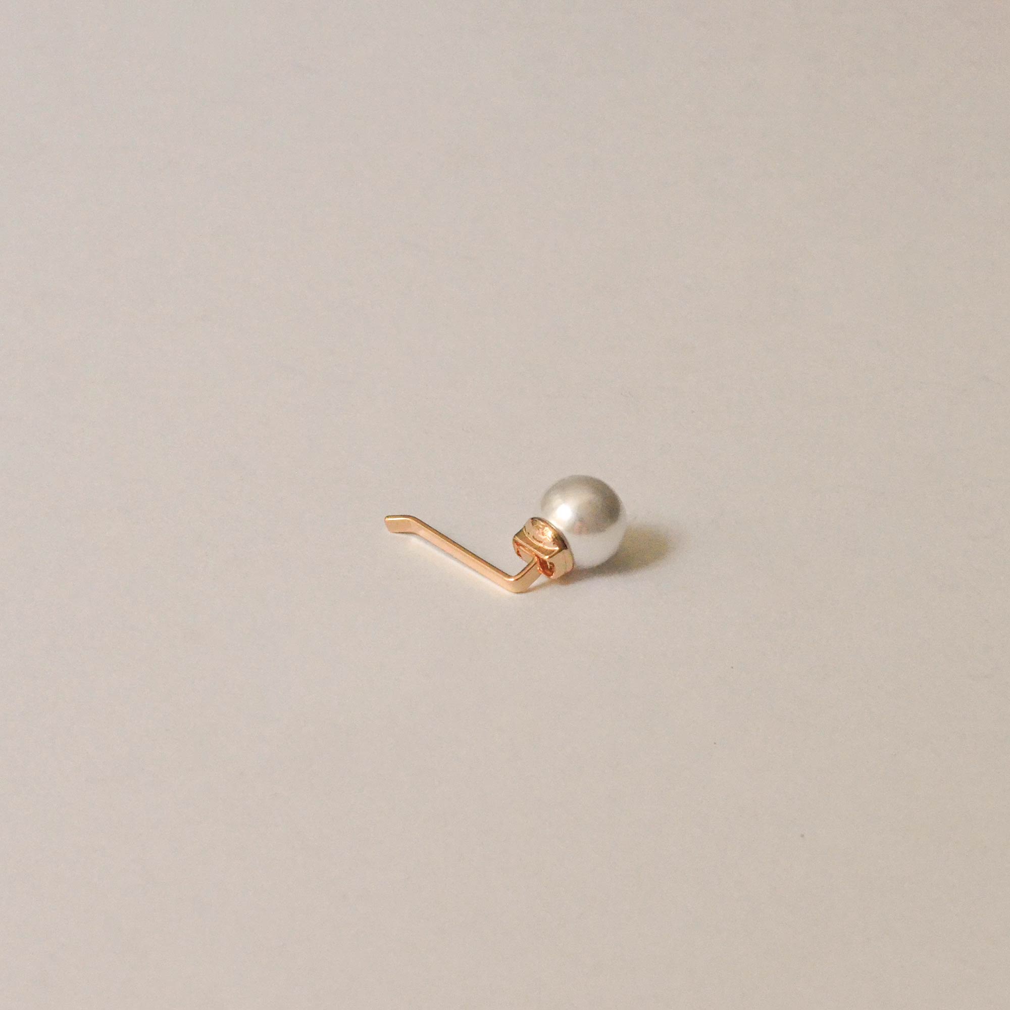 Mini Heart & Pearl Hair Stick Set | Gold