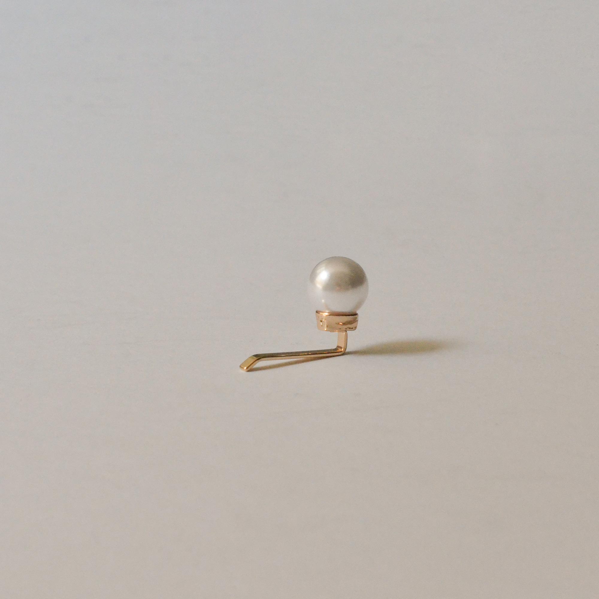 Mini Heart & Pearl Hair Stick Set | Gold