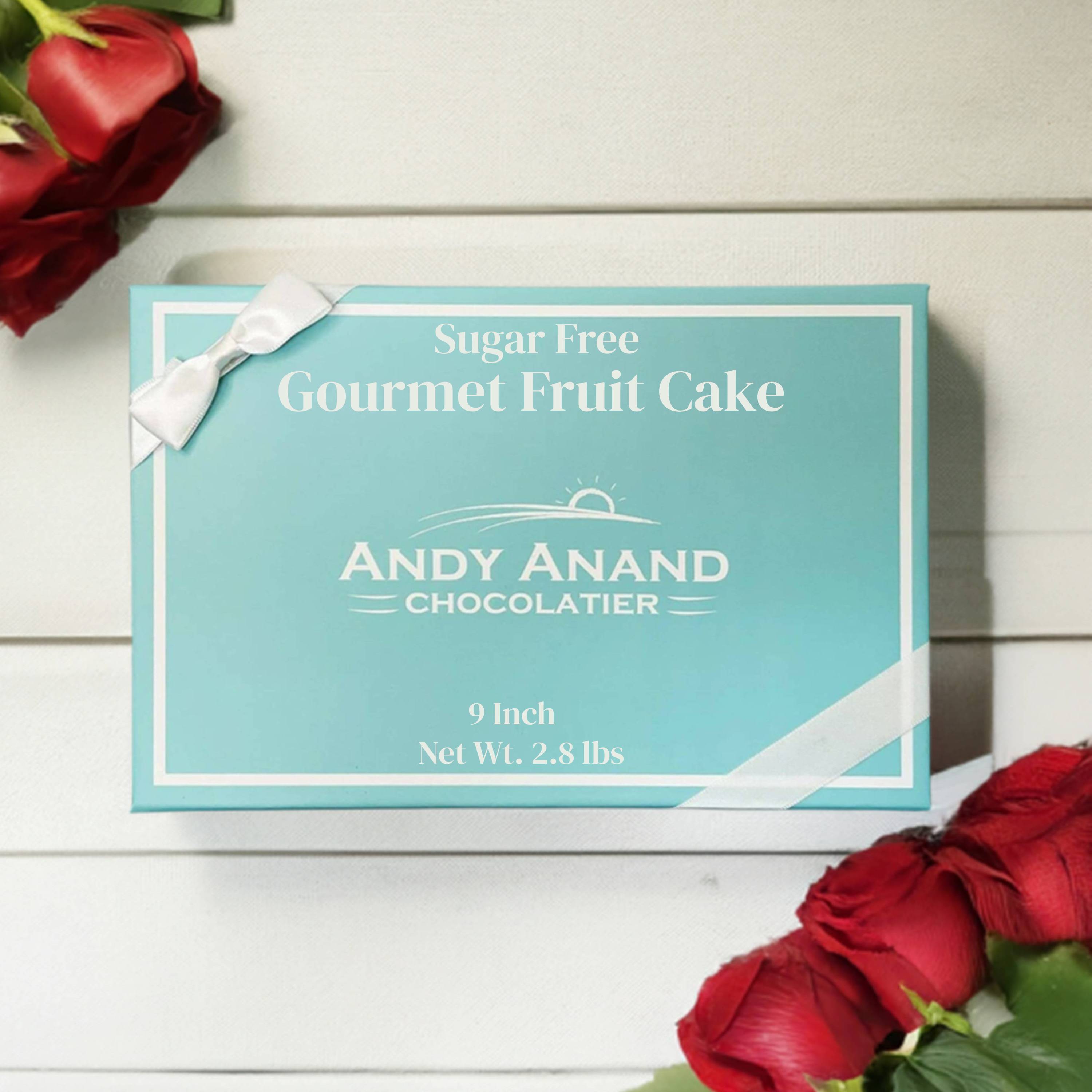 Andy Anand Sugar-Free Mixed Berries Cake (2.8 lbs) | Sugar-Free & Keto Cake | Local SoCal Bakery