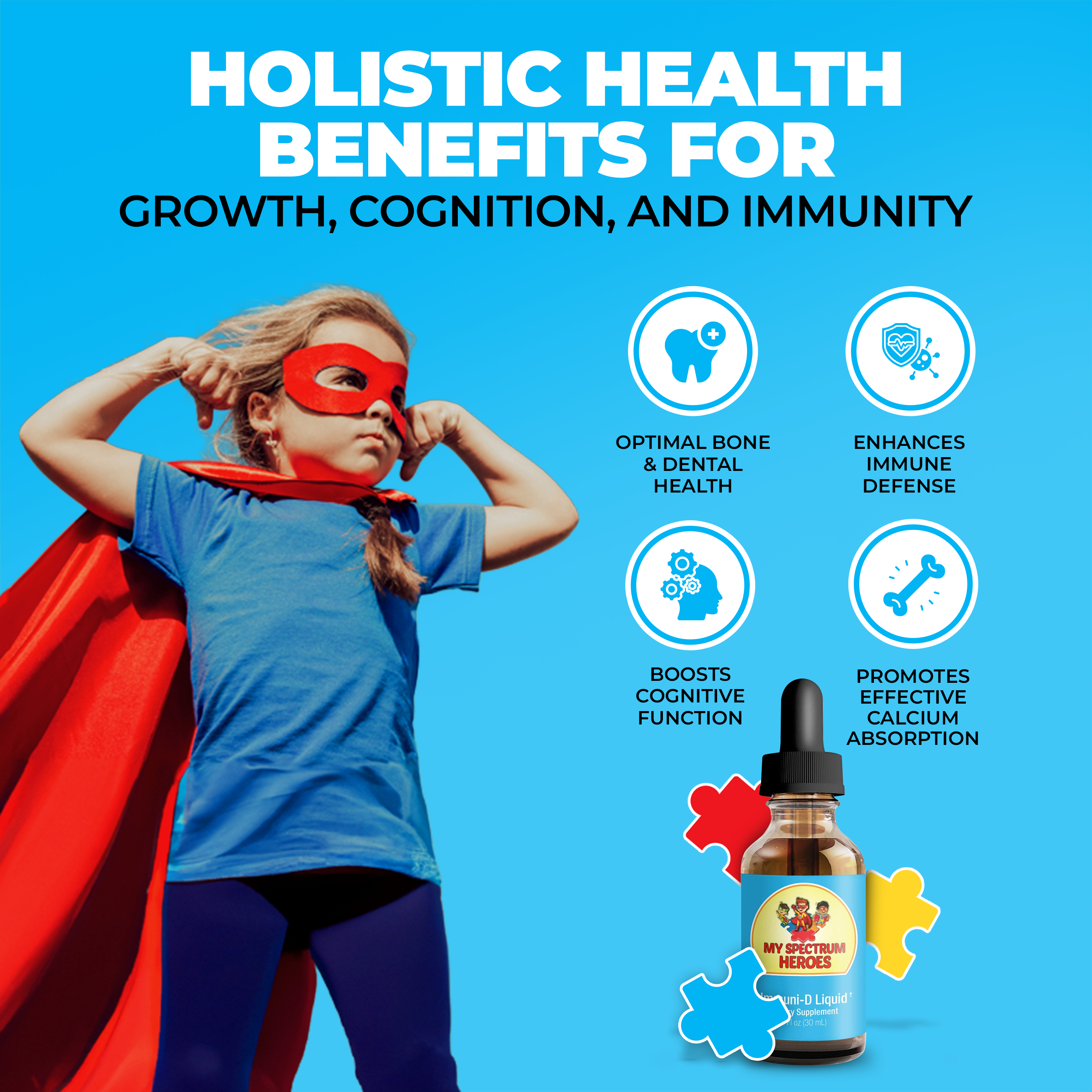 Immuni-D Liquid – Vitamin D Supplement for Daily Wellness
