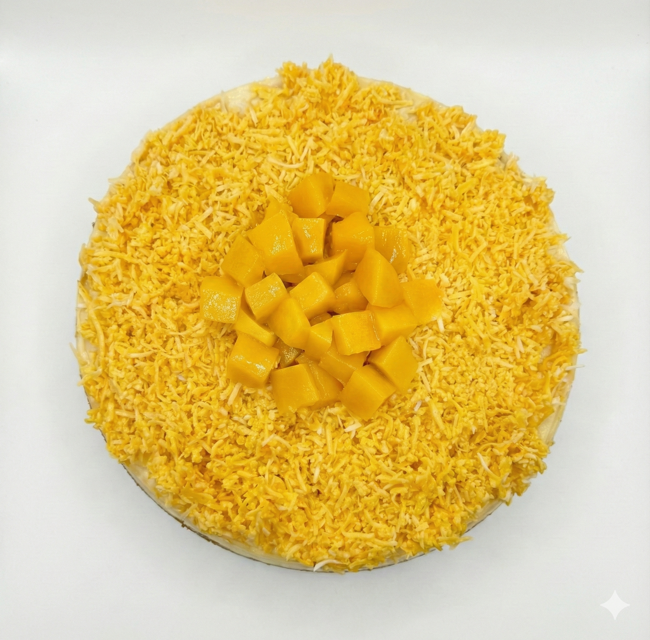 Andy Anand Sugar-Free Coconut Mango Cheesecake | Sugar-Free & Keto Cheesecake | Local SoCal Bakery