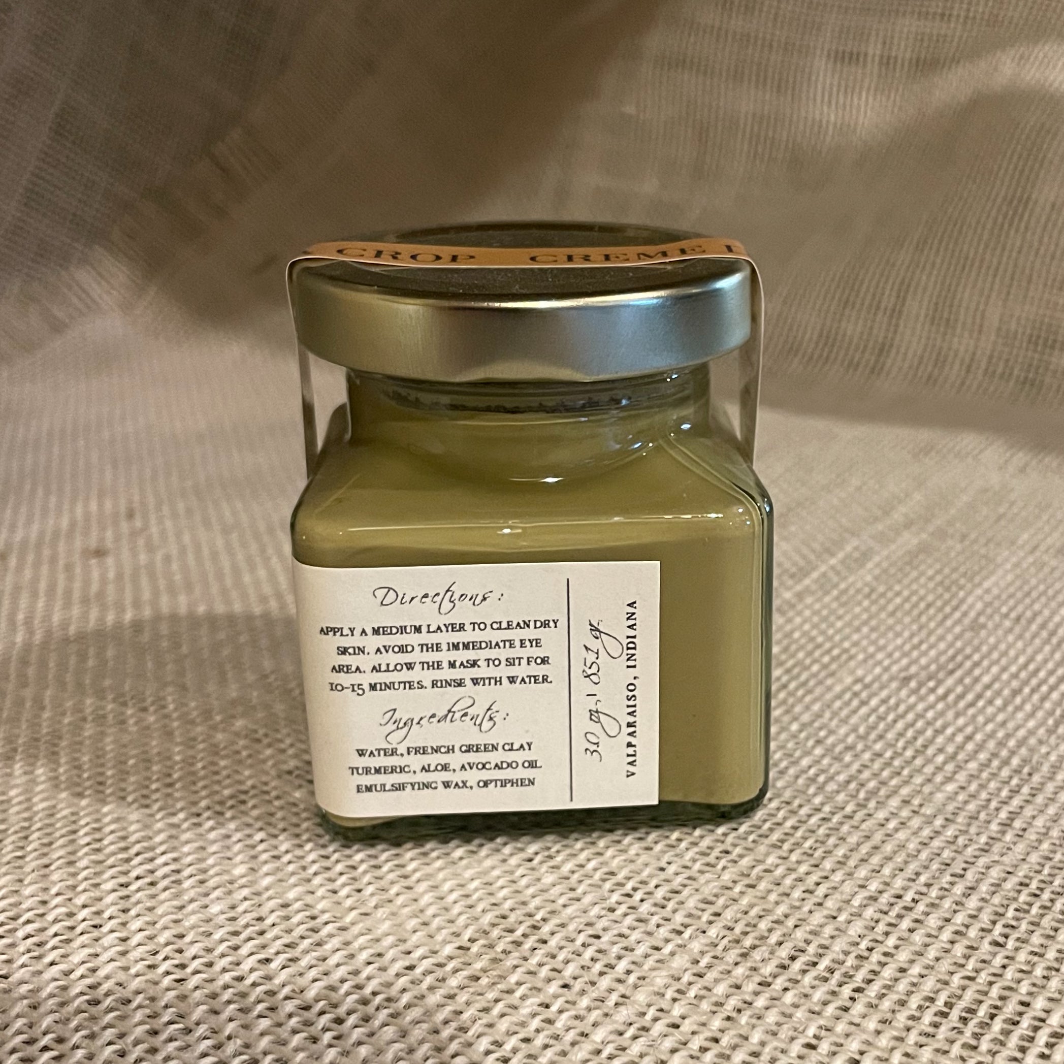 Face Mask - French Clay & Turmeric (Brighten)