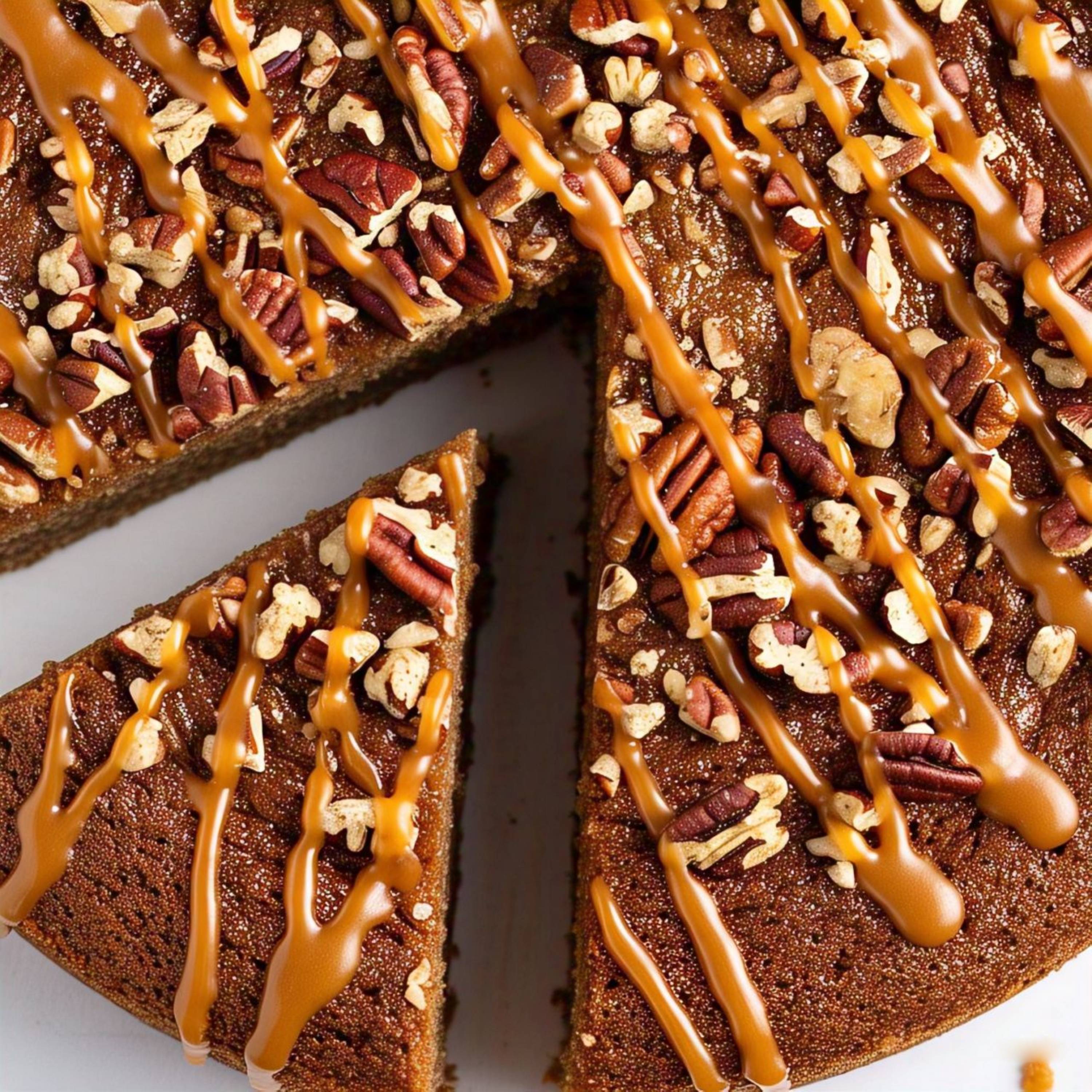 Andy Anand Sugar-Free Pecan Cake (9-inch, 2 lbs) | Sugar-Free & Keto Cake | Local SoCal Bakery
