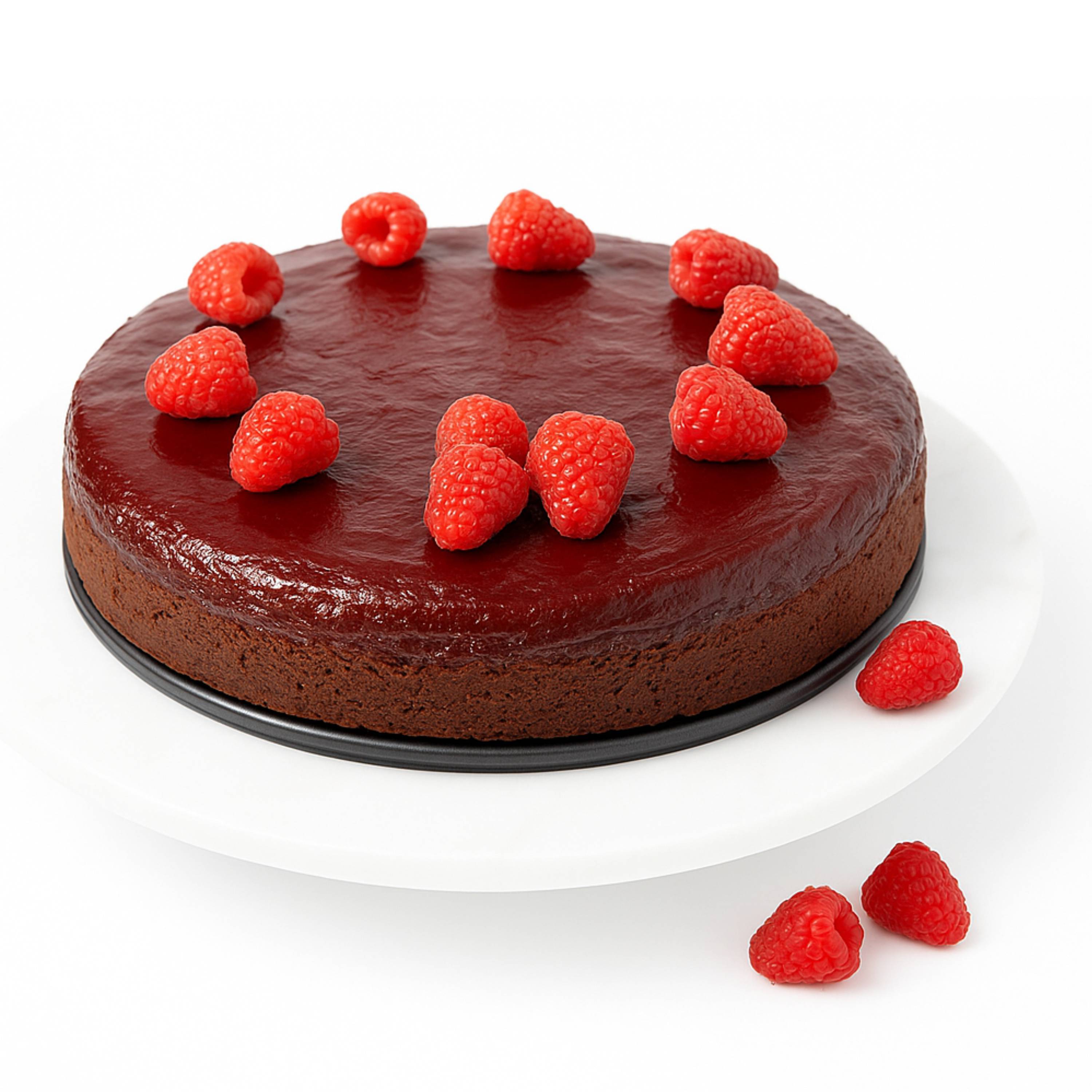 Andy Anand Sugar-Free Raspberry Chocolate Truffle Cake (9-inch, 2.8 lbs) | Sugar-Free & Keto Cake | Local SoCal Bakery