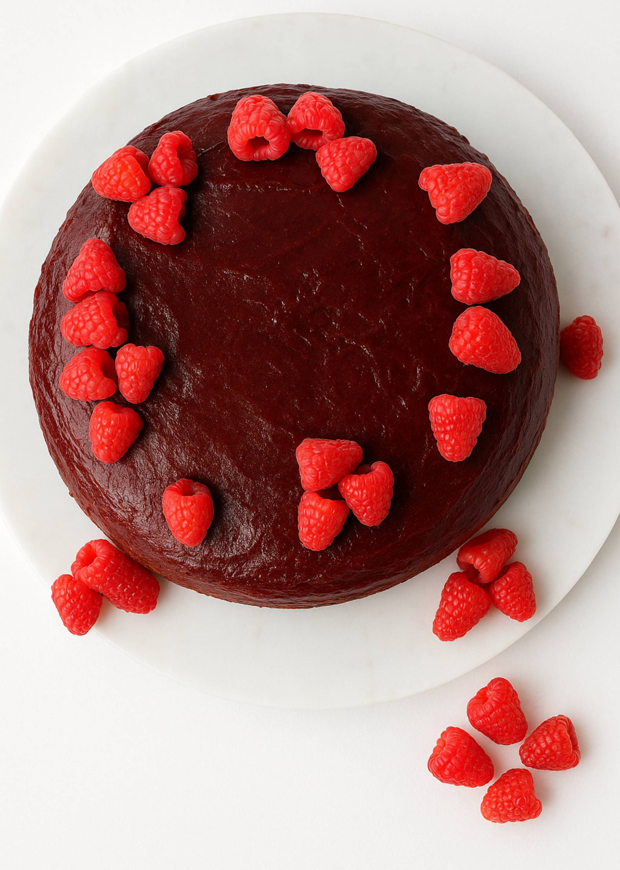Andy Anand Sugar-Free Raspberry Chocolate Truffle Cake (9-inch, 2.8 lbs) | Sugar-Free & Keto Cake | Local SoCal Bakery