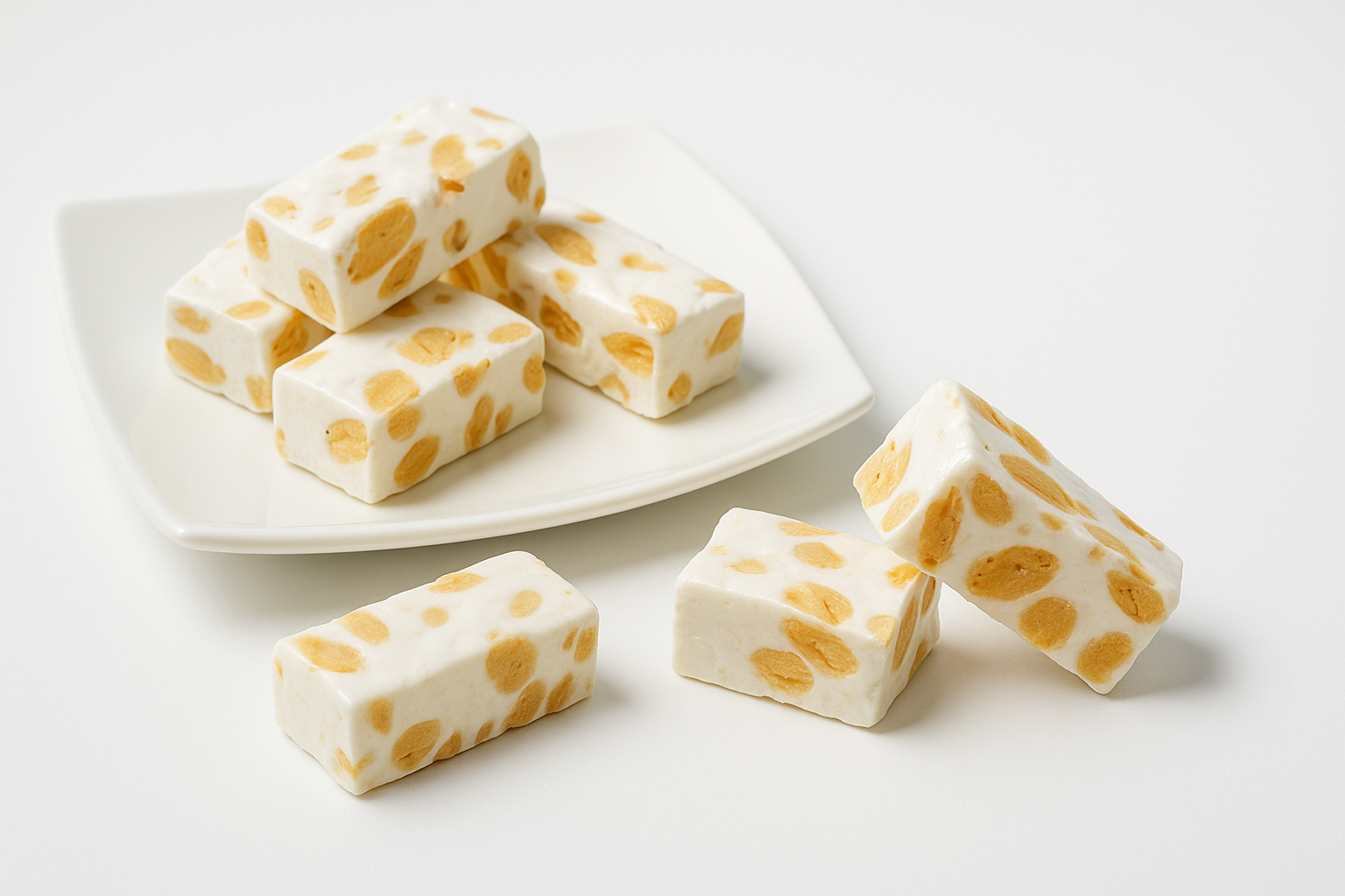 Andy Anand Sugar-Free Almond Brittle Nougat (Turron) | European Imported, Gluten-Free | Local SoCal Bakery
