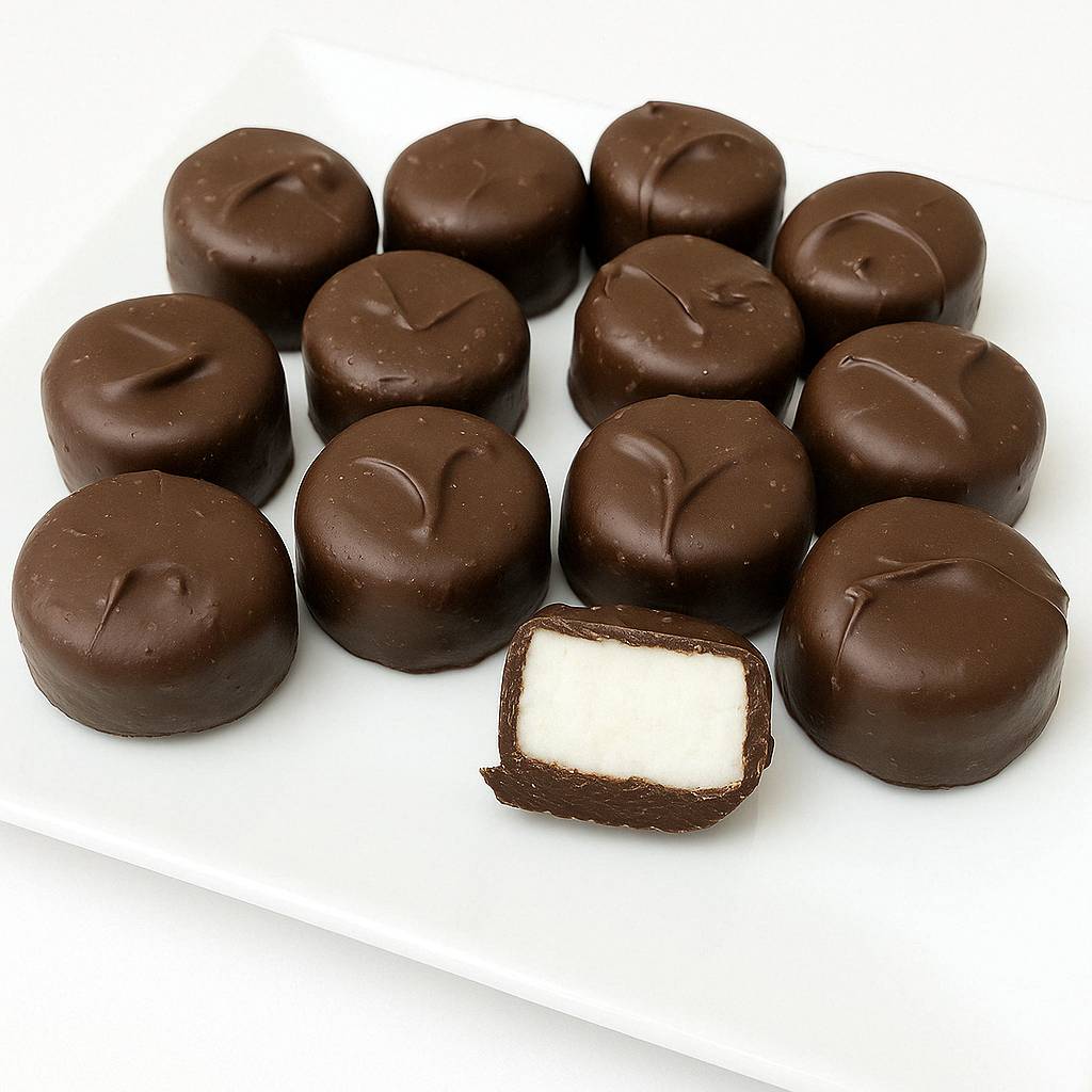 Andy Anand Sugar-Free Vanilla Butter Cream Dark Chocolates (25 pc) | Sugar-Free Chocolate | Local SoCal Chocolatier