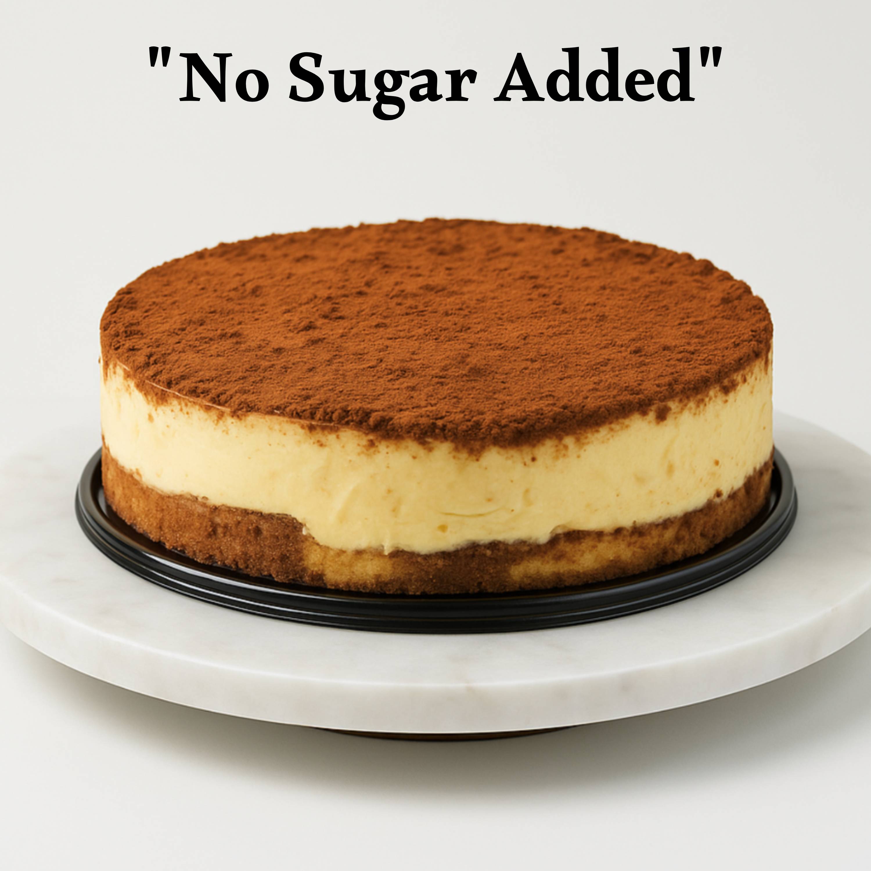 Andy Anand Sugar-Free Tiramisu Mousse Cake (2.2 lbs) | Sugar-Free & Keto Cake | Local SoCal Bakery