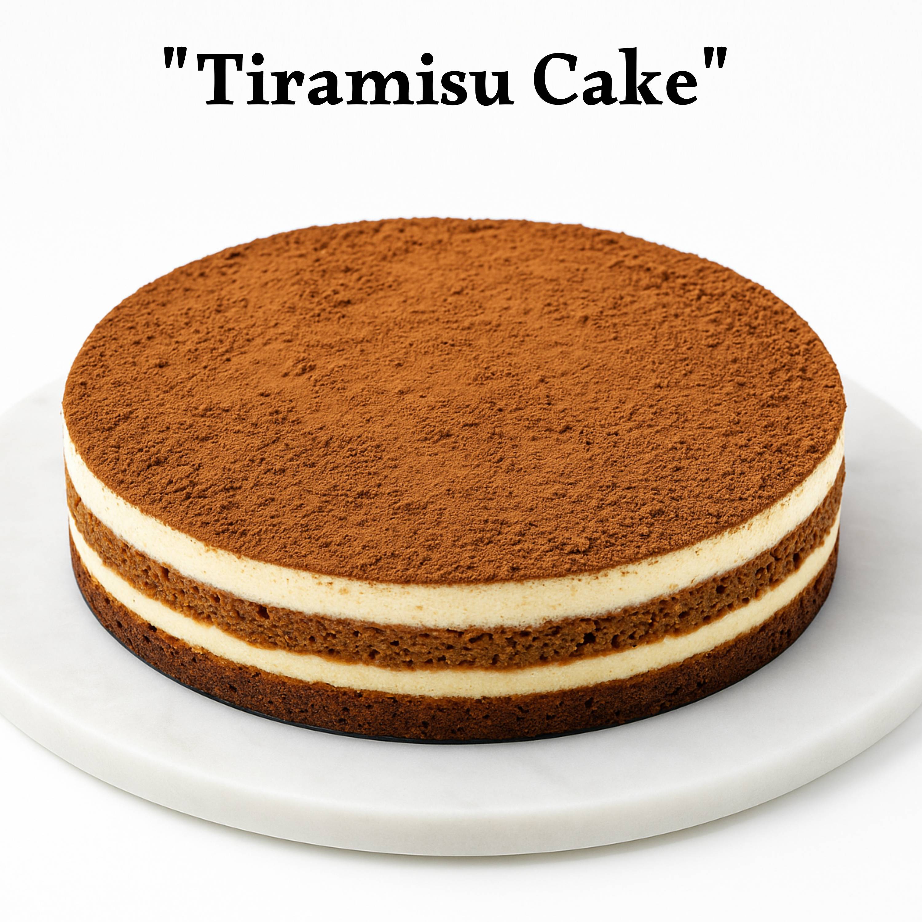 Andy Anand Sugar-Free Tiramisu Mousse Cake (2.2 lbs) | Sugar-Free & Keto Cake | Local SoCal Bakery