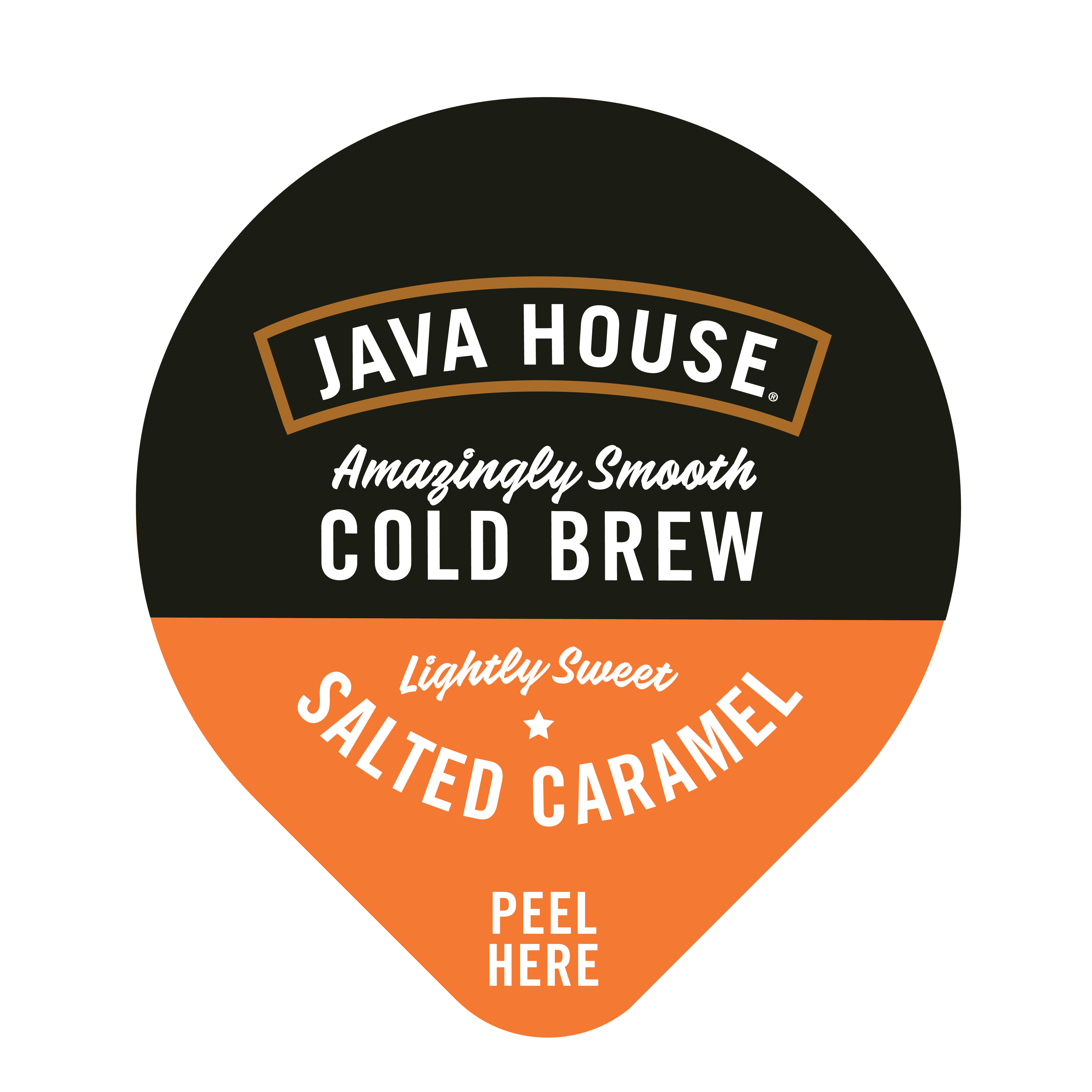 Cold Brew Coffee Pods - Salted Caramel - Lightly Sweet