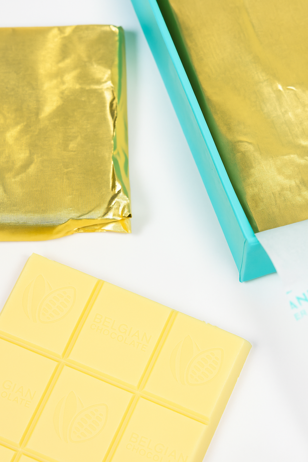 Andy Anand Sugar-Free 60% Cacao Belgian White Chocolate Bars (3 pc) | Sugar-Free & Keto Chocolate | Local SoCal Chocolatier