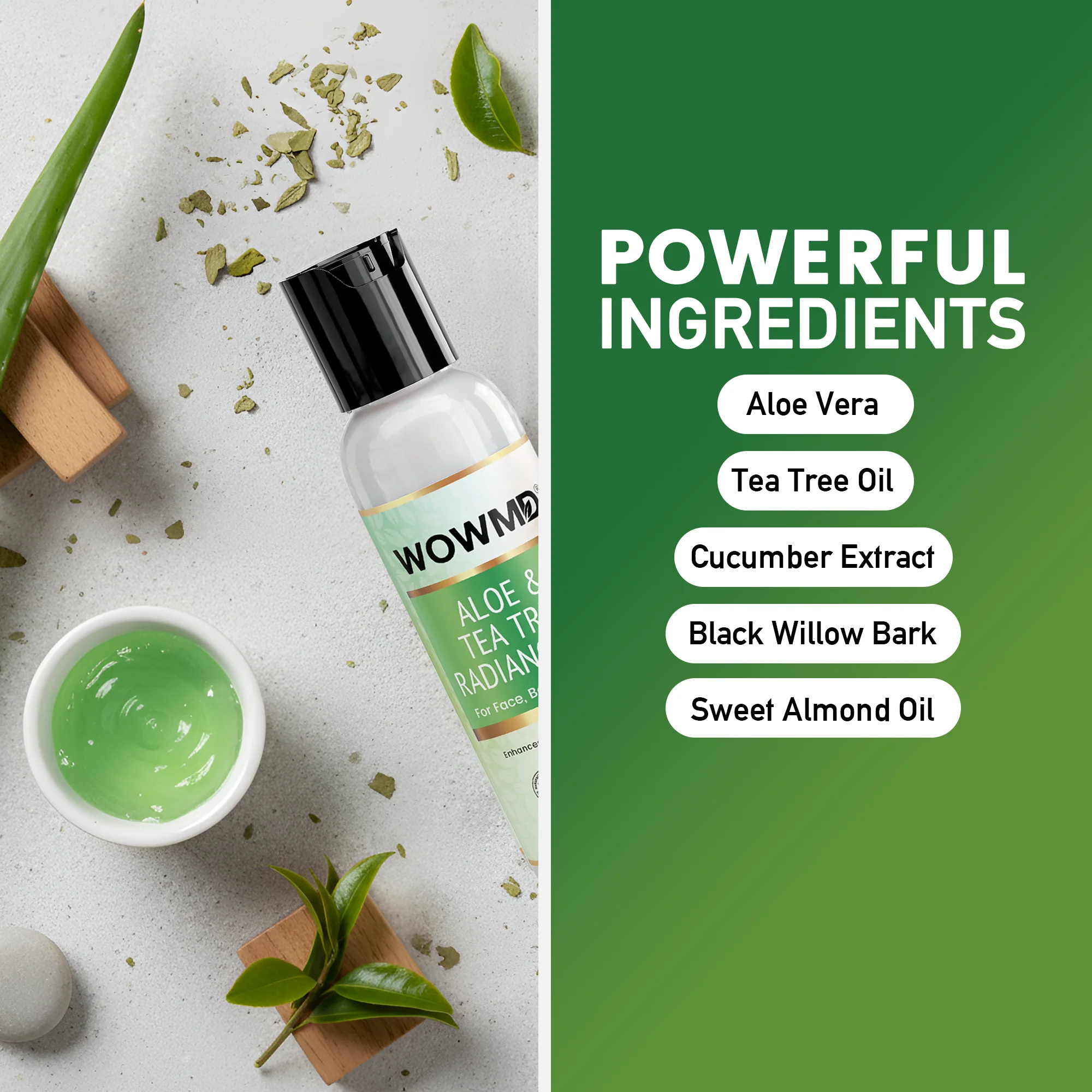 Aloe & Tea Tree Radiance Gel
