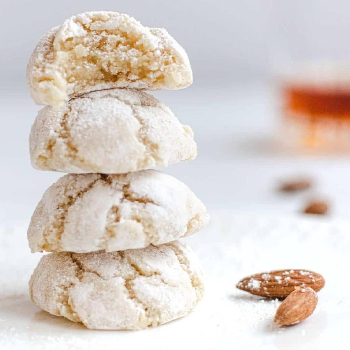 Andy Anand Italian Amaretti Almond Cookies (20 pc, 8 Flavors) | Gluten-Free, Baked in Italy | Local SoCal Bakery
