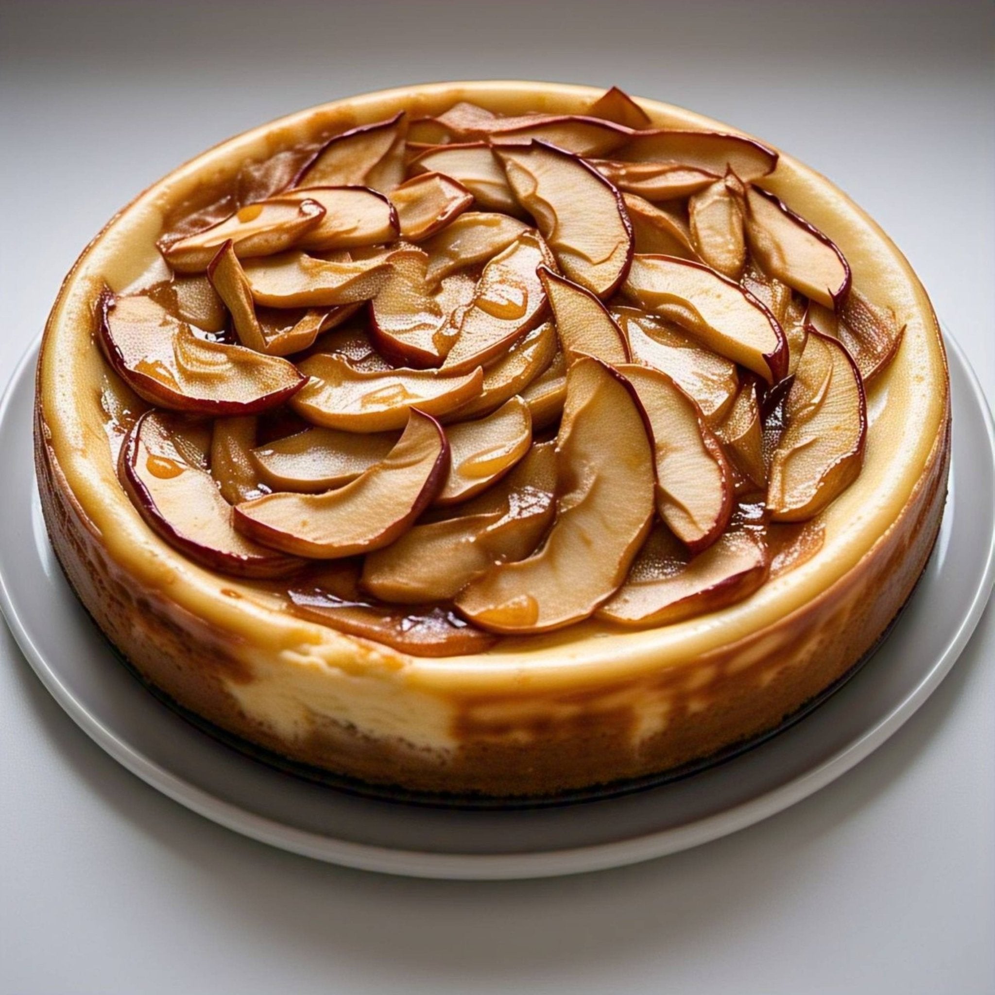 Andy Anand Sugar-Free Apple Cheesecake (9-inch, 2.6 lbs) | Sugar-Free Cheesecake | Local SoCal Bakery