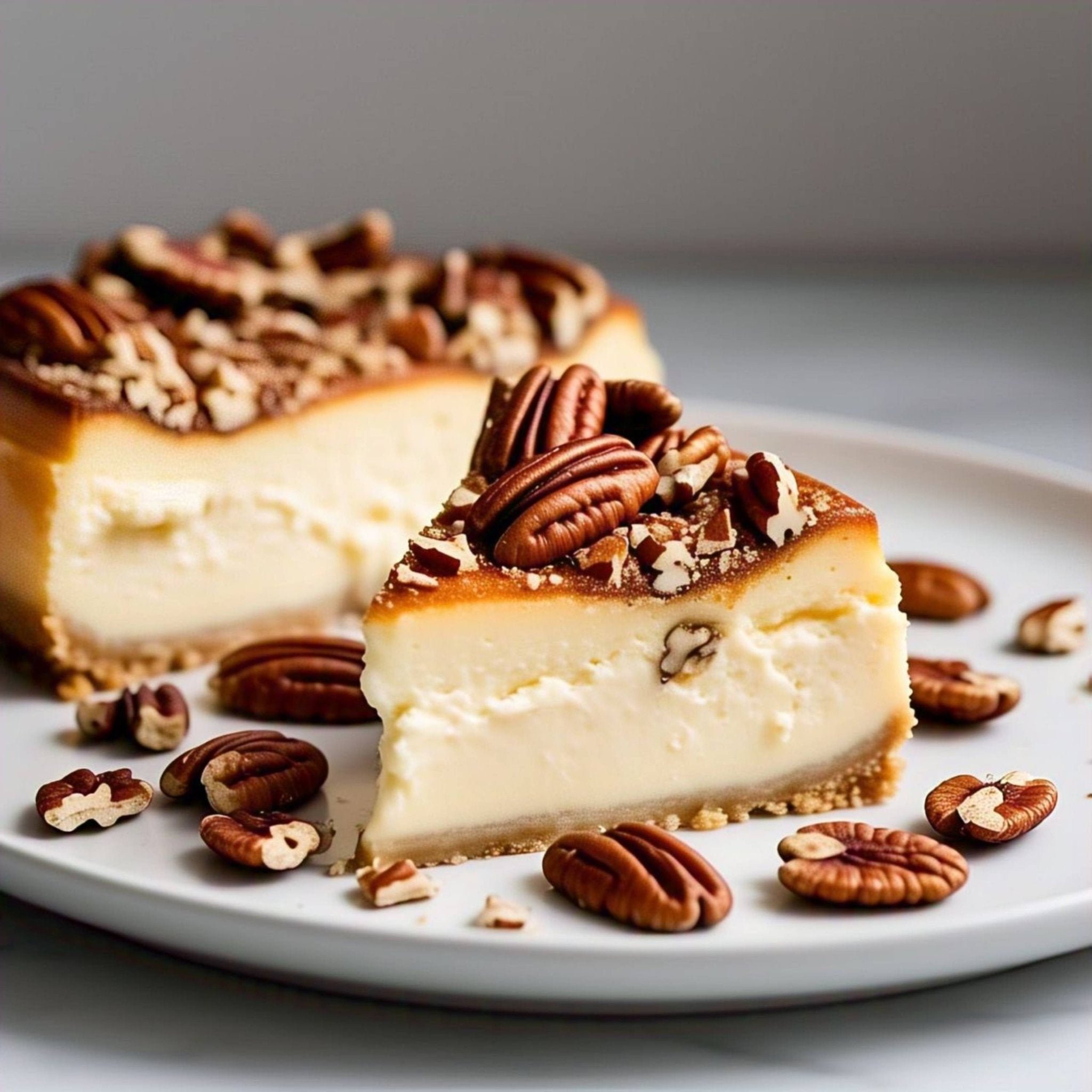 Andy Anand Sugar-Free Gluten-Free Caramel Pecan Cheesecake (9-inch, 2.8 lbs) | Sugar-Free, Gluten-Free | Local SoCal Bakery