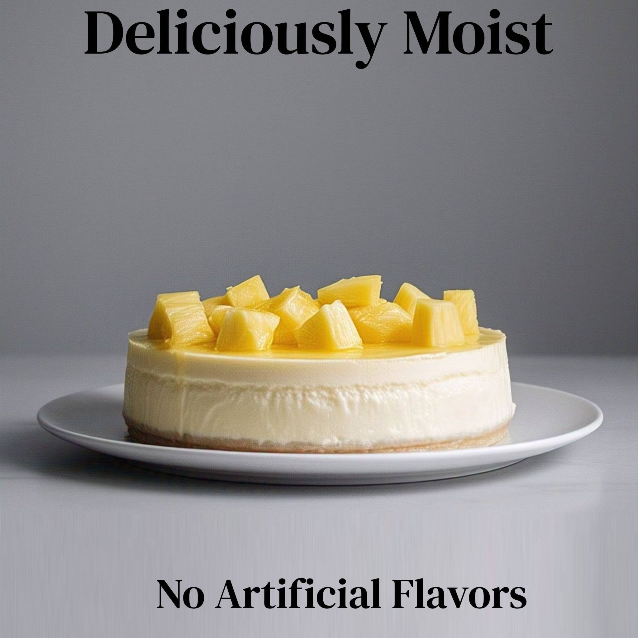 Andy Anand Sugar-Free Gluten-Free Pineapple Cheesecake (9-inch, 2.6 lbs) | Sugar-Free, Gluten-Free | Local SoCal Bakery
